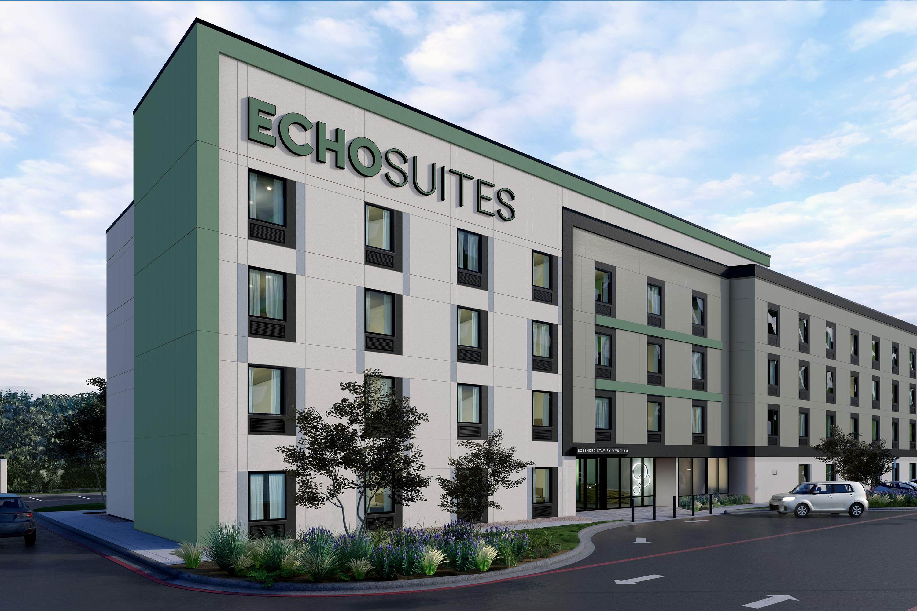 Exterior of ECHO Suites Phoenix-Chandler - Opening Late 2026 hotel in Chandler, Arizona