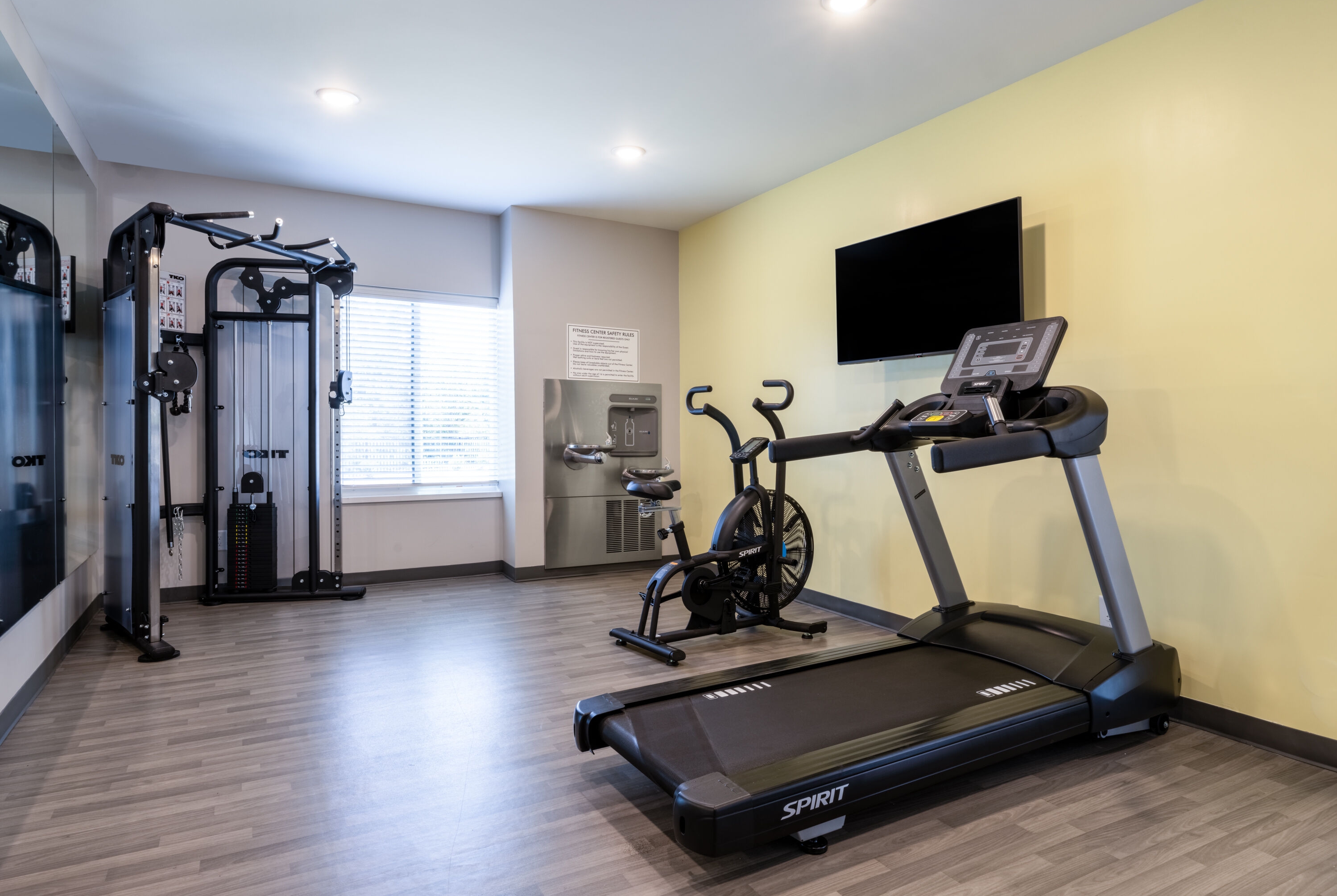 Fitness room at ECHO Suites Phoenix-Peoria/Glendale - Opening Late 2025 in Peoria, Arizona
