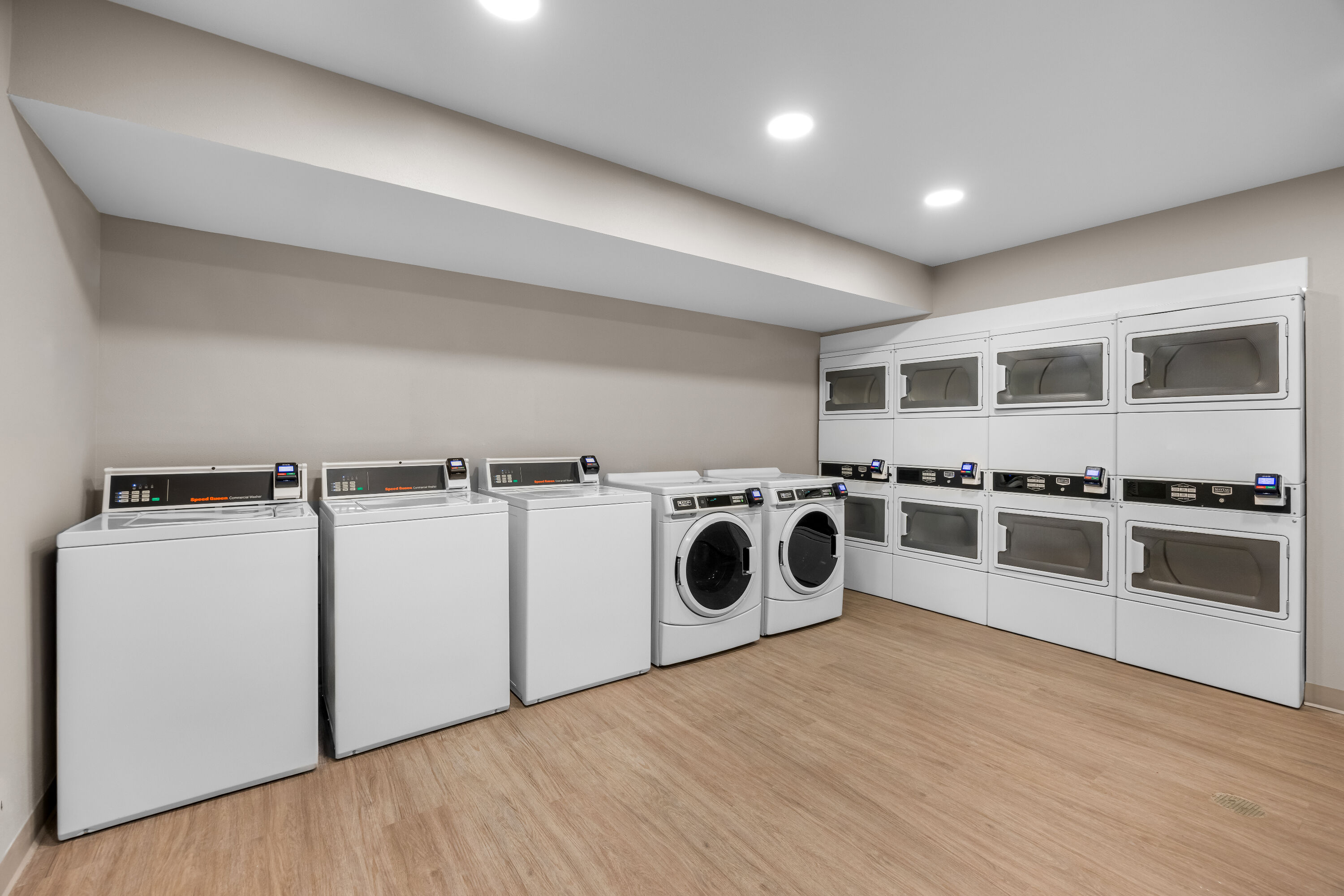 Laundry facilities at ECHO Suites Extended Stay by Wyndham Colorado Springs Airpt in Colorado Springs, Colorado