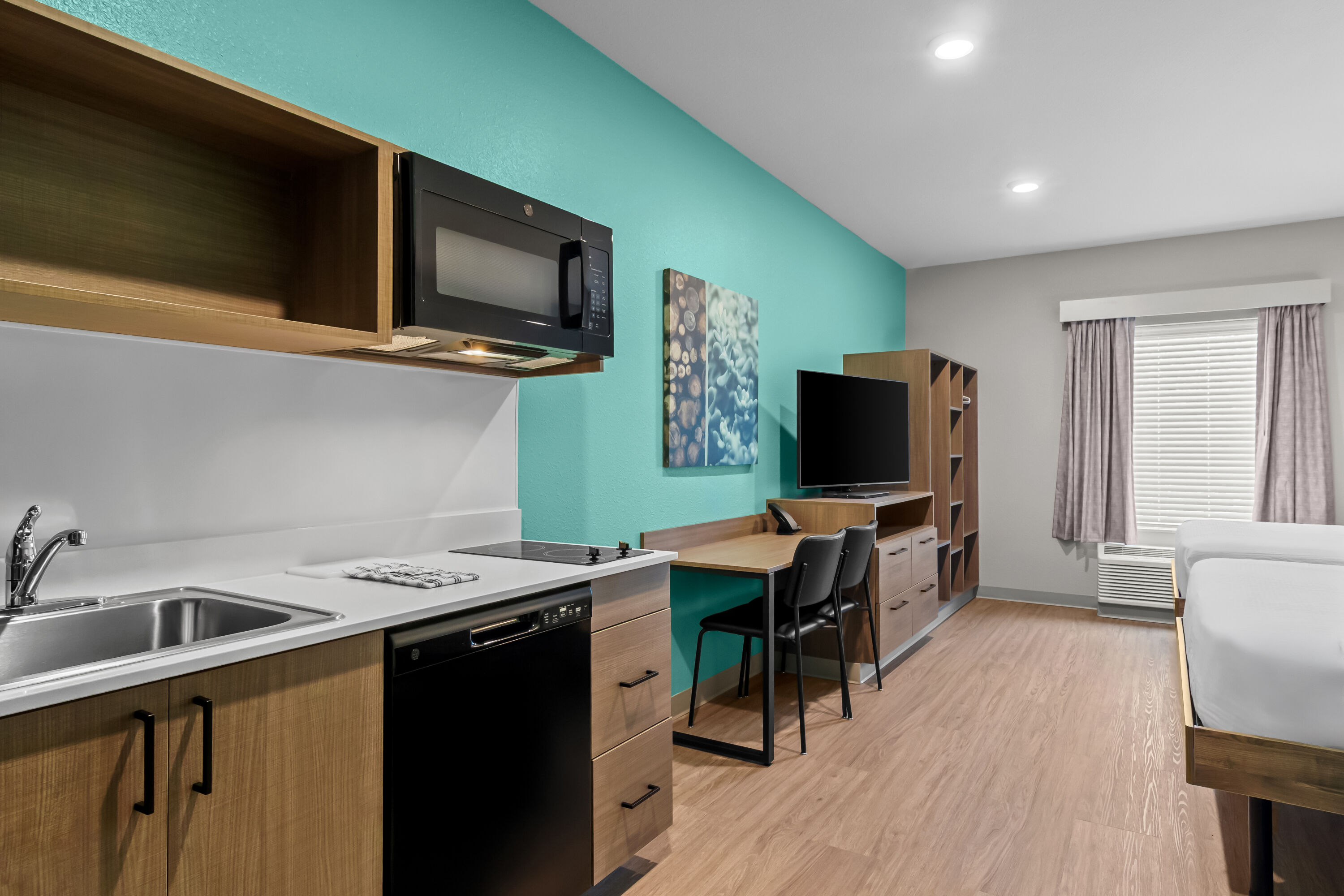 ECHO Suites Extended Stay by Wyndham Middleburg suite in Middleburg, Florida