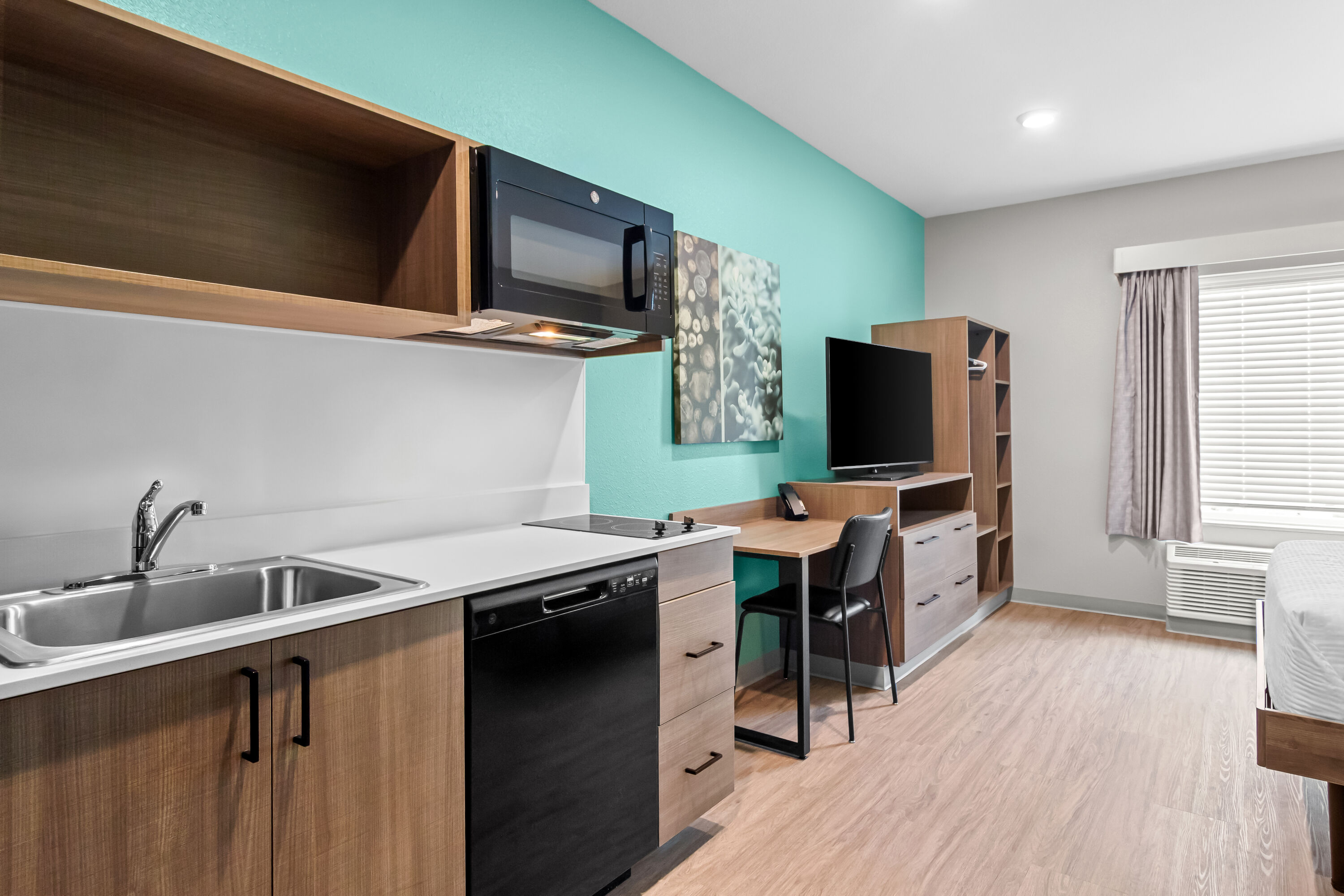 ECHO Suites Extended Stay by Wyndham Middleburg suite in Middleburg, Florida