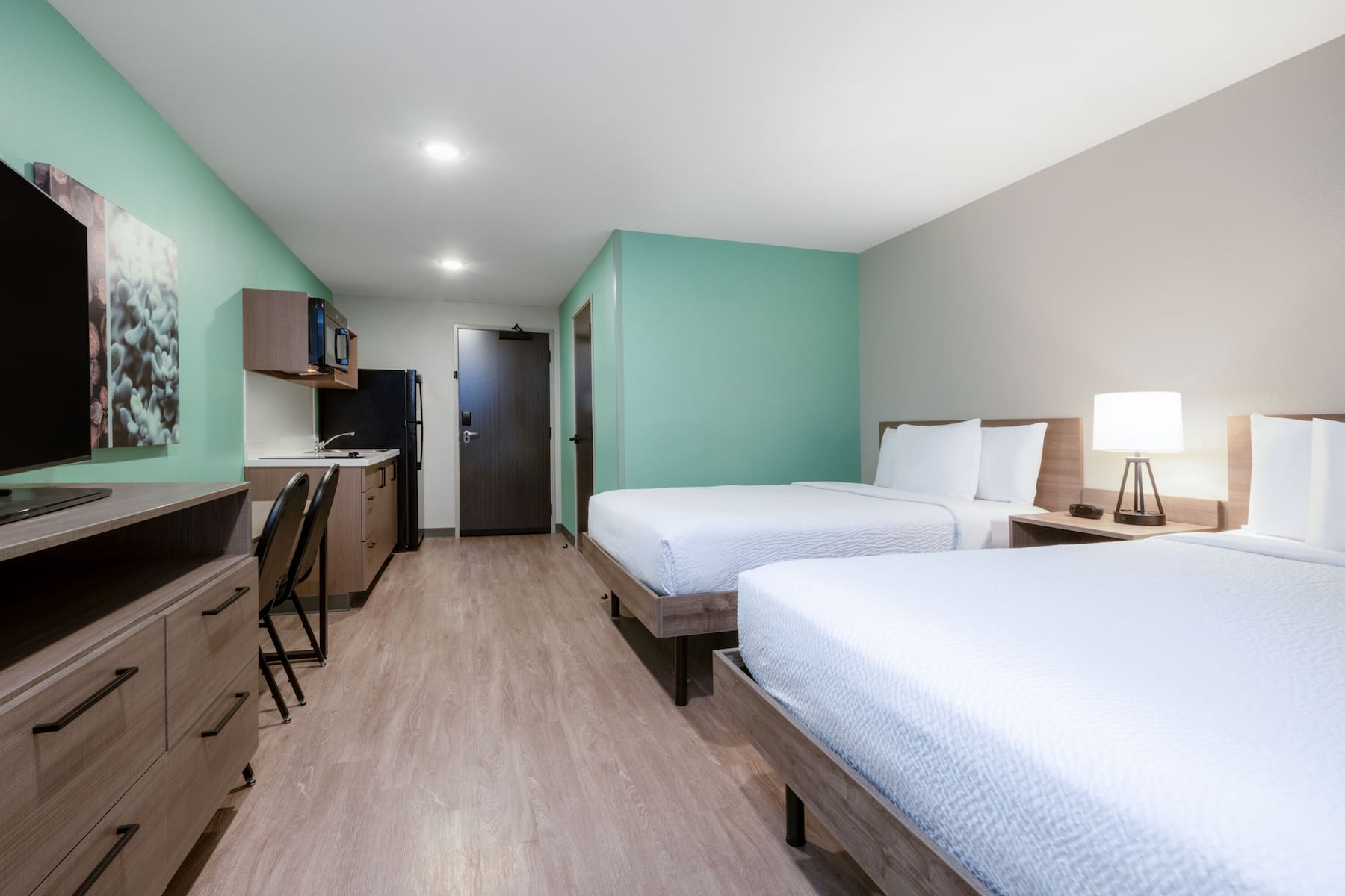 ECHO Suites Extended Stay by Wyndham Spartanburg suite in Spartanburg, South Carolina