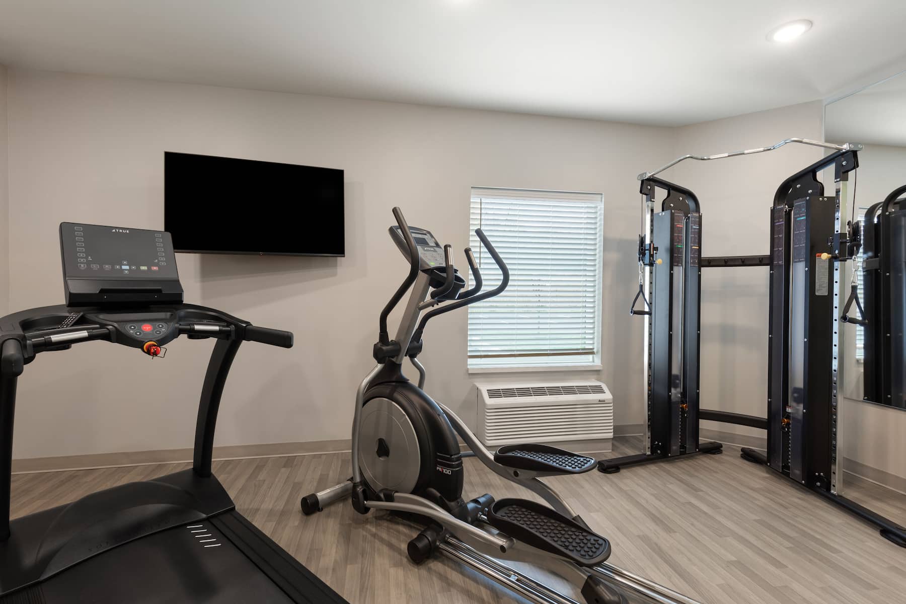 Fitness room at ECHO Suites Extended Stay by Wyndham Nashville/ Gallatin in Gallatin, Tennessee