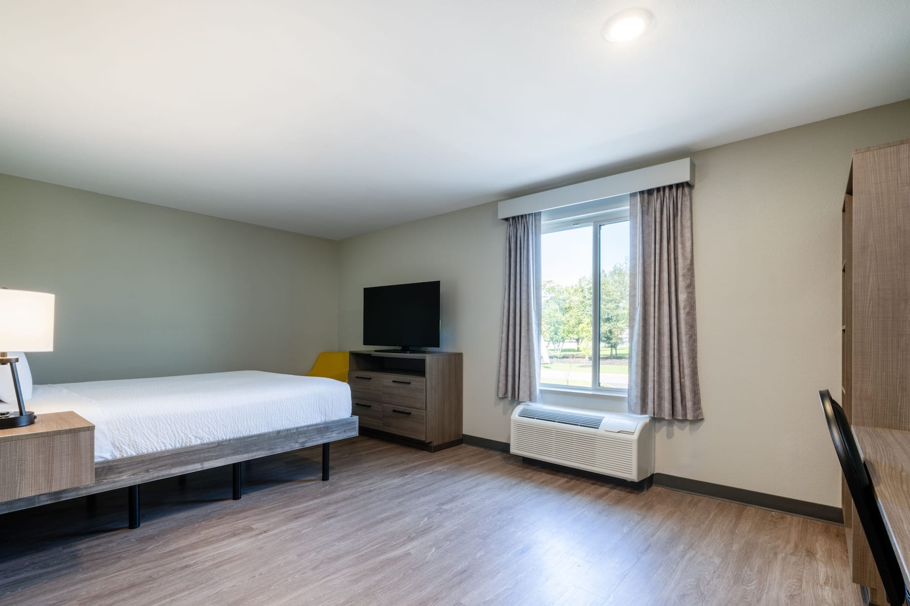 Guest room at the ECHO Suites Extended Stay by Wyndham Nashville/ Gallatin in Gallatin, Tennessee