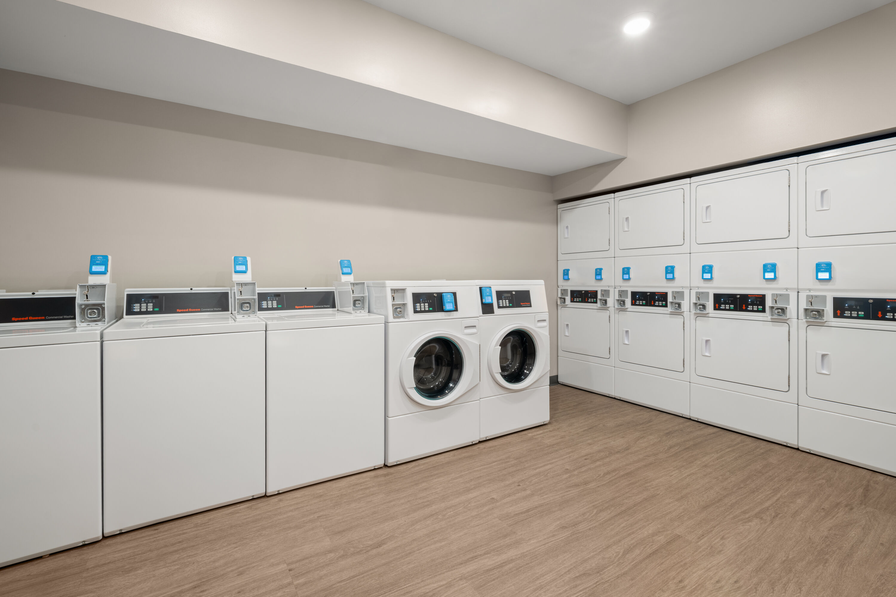 Laundry facilities at ECHO Suites Extended Stay by Wyndham Johnson City Medical CR in Johnson City, Tennessee