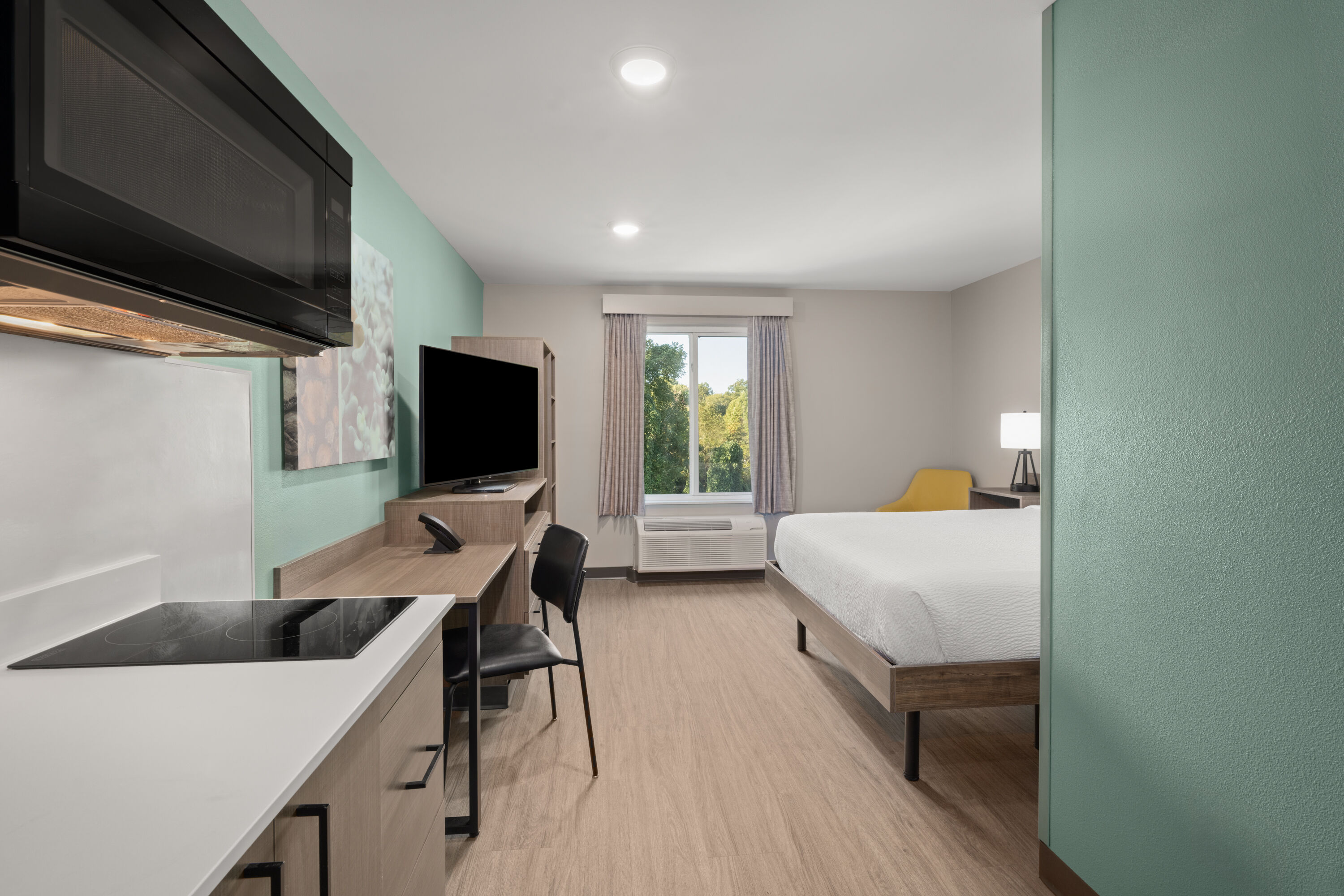 ECHO Suites Extended Stay by Wyndham Johnson City Medical CR suite in Johnson City, Tennessee