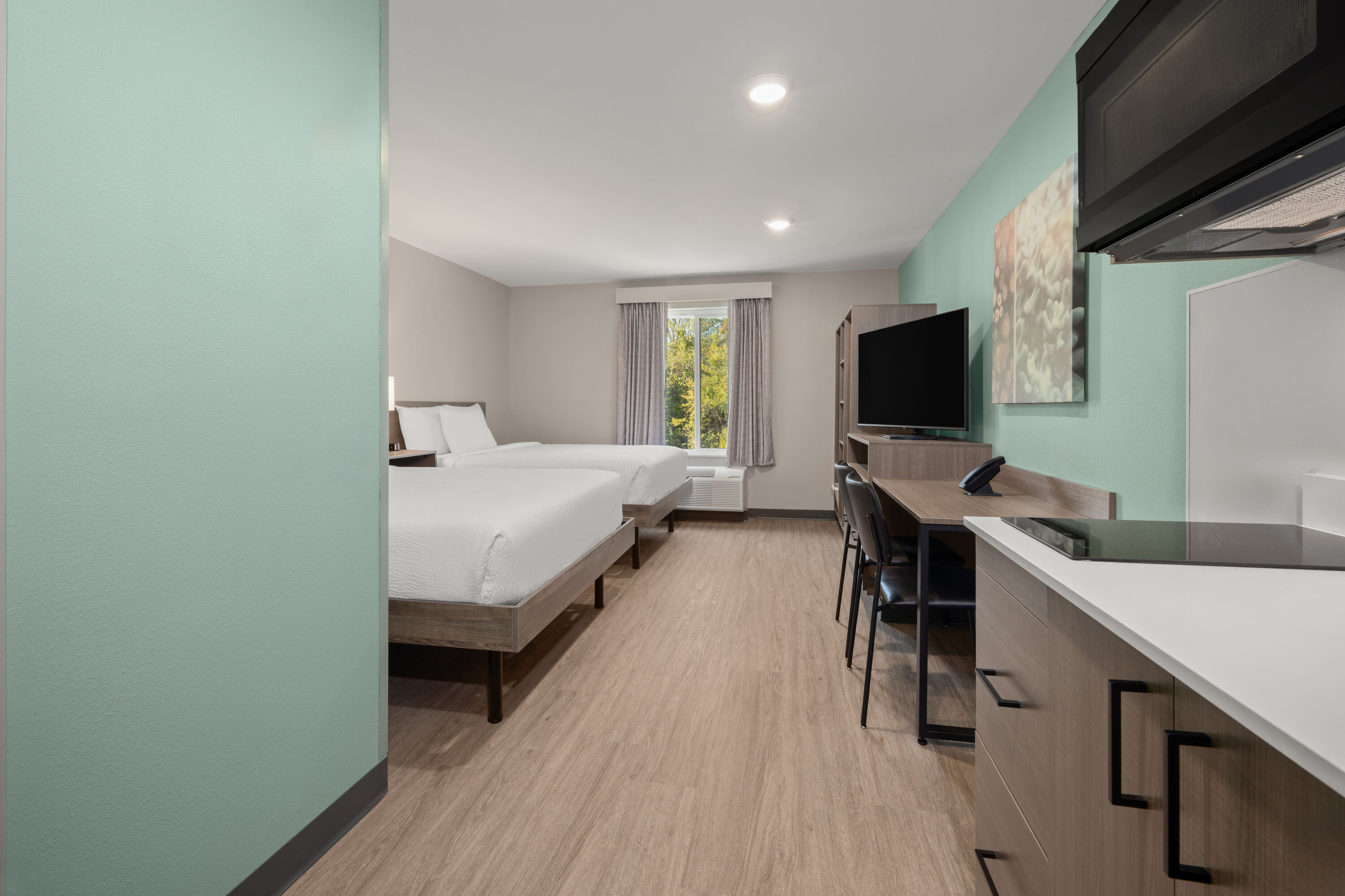 ECHO Suites Extended Stay by Wyndham Johnson City Medical CR suite in Johnson City, Tennessee