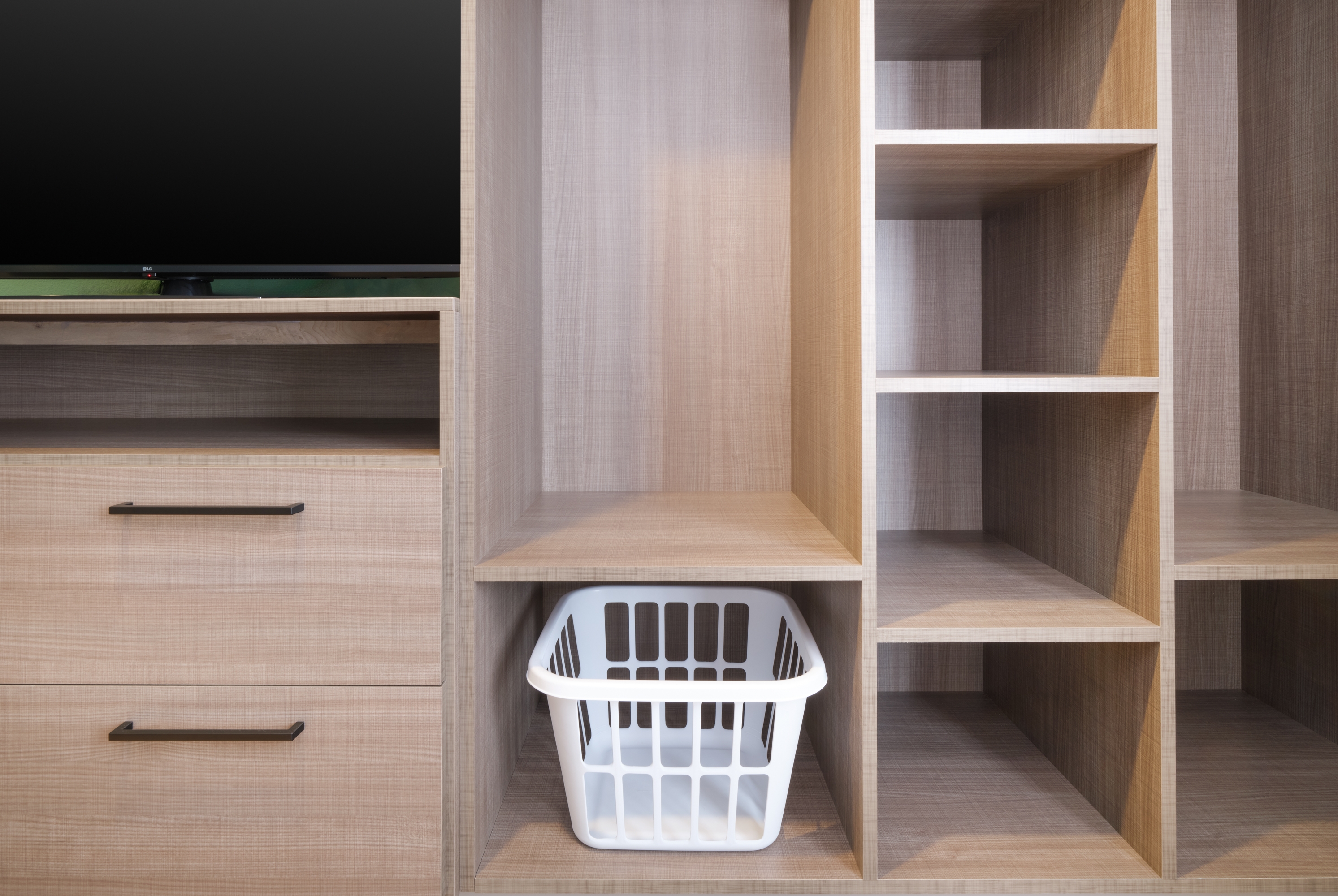 Guest room at the ECHO Suites Extended Stay by Wyndham Austin Round Rock in Round Rock, Texas