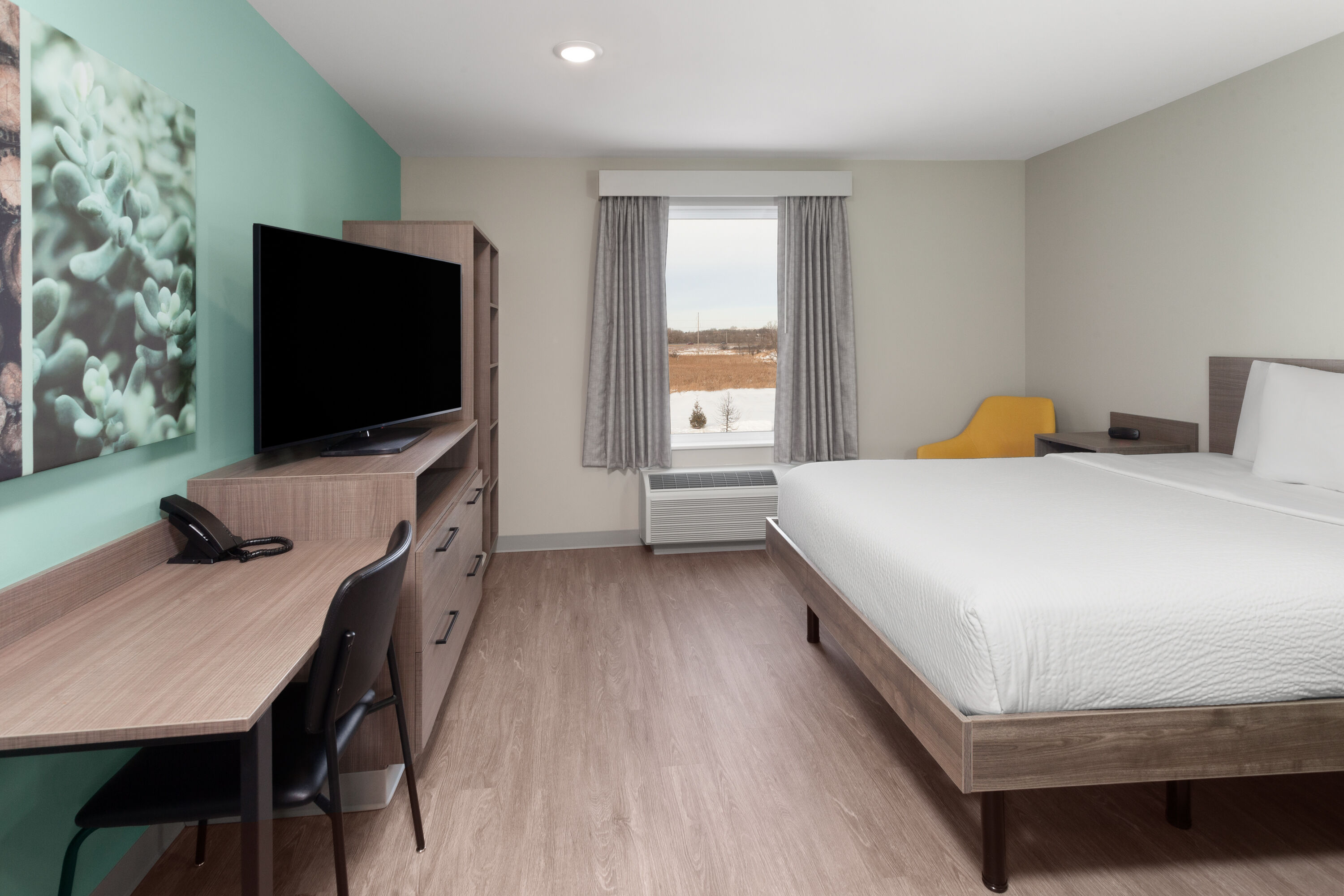 ECHO Suites Extended Stay by Wyndham Madison suite in Madison, Wisconsin