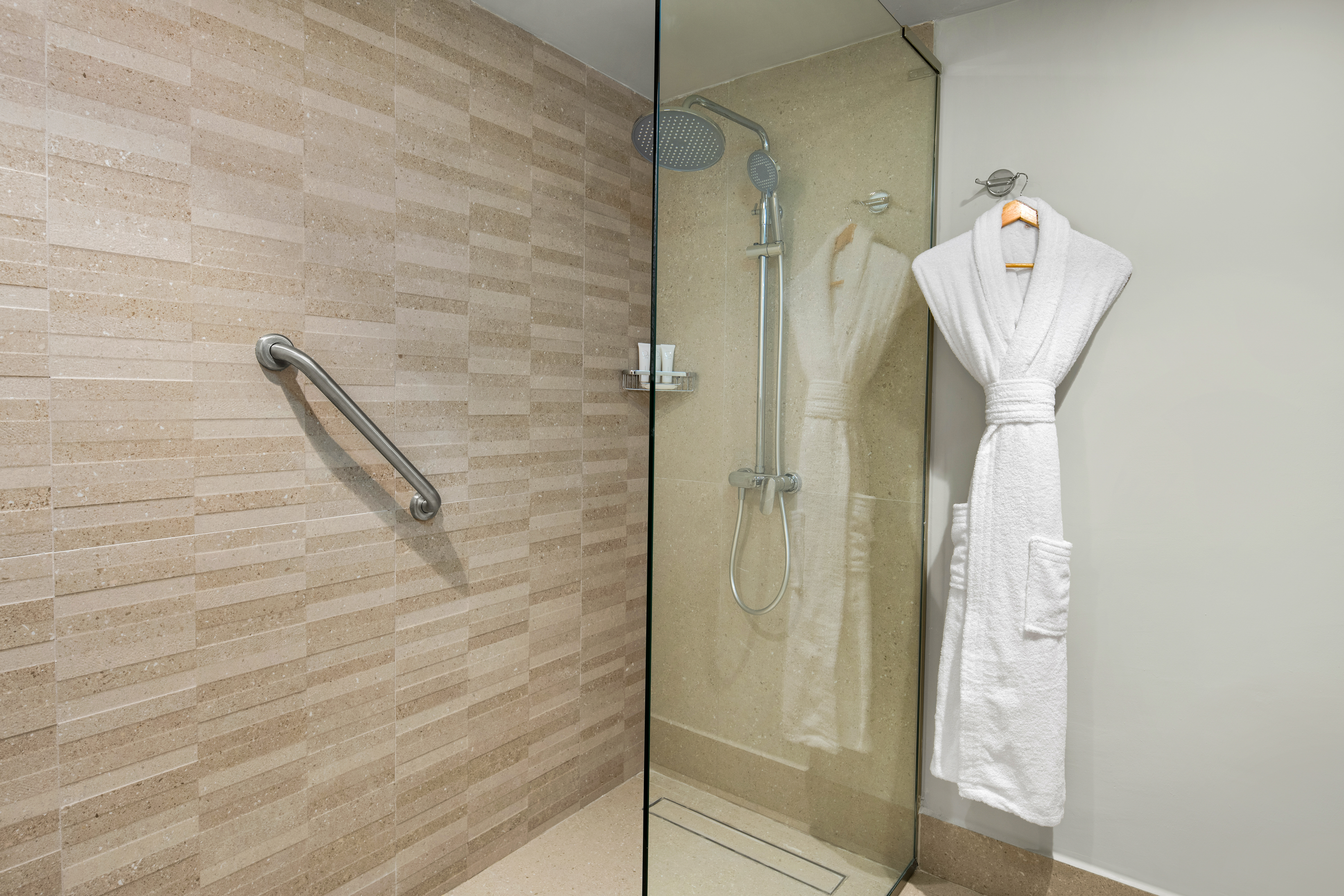 Guest room bath at the Wyndham Alltra Punta Cana All Inclusive Resort in Punta Cana, Other than US/Canada