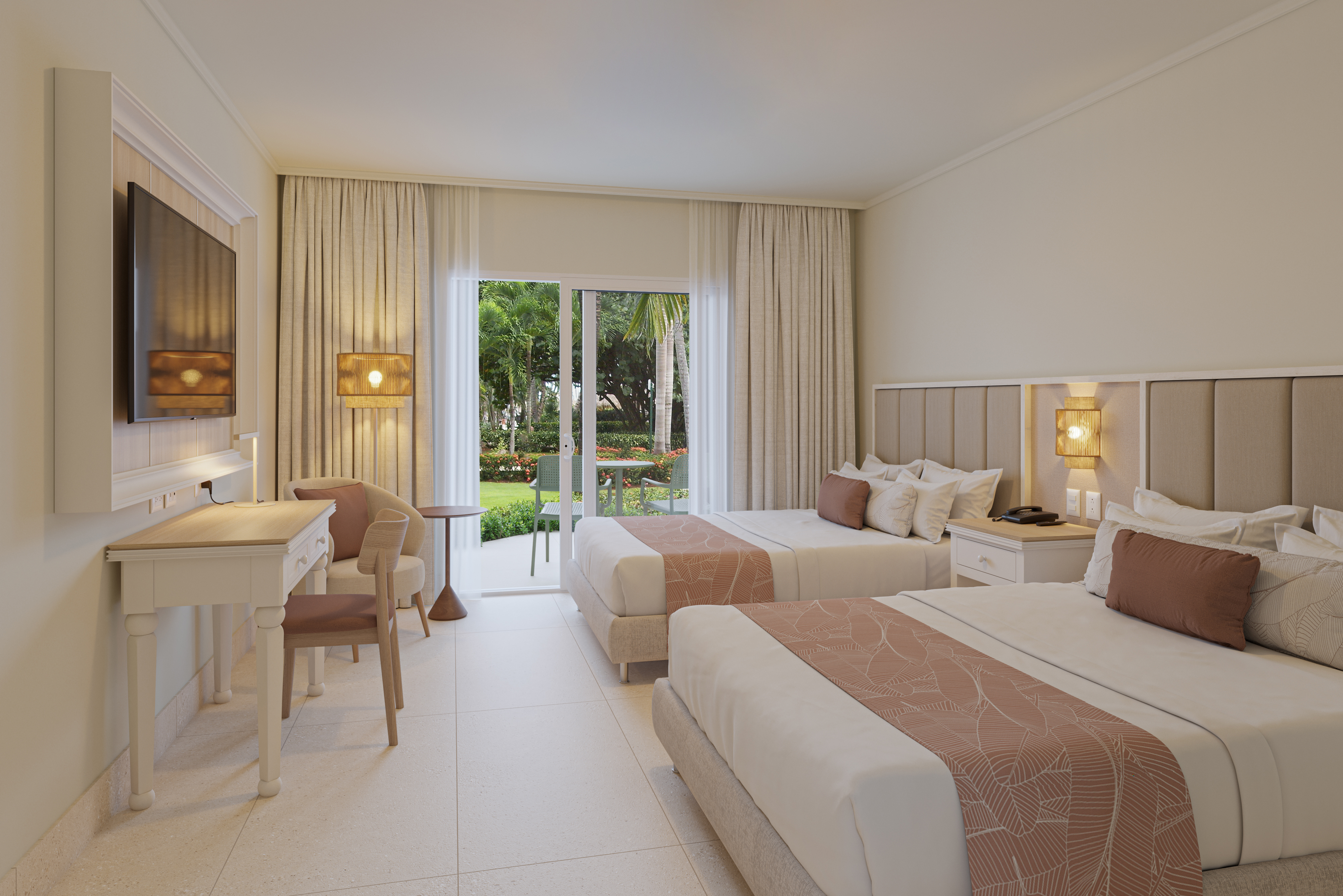 Guest room at the Wyndham Alltra Punta Cana All Inclusive Resort in Punta Cana, Other than US/Canada