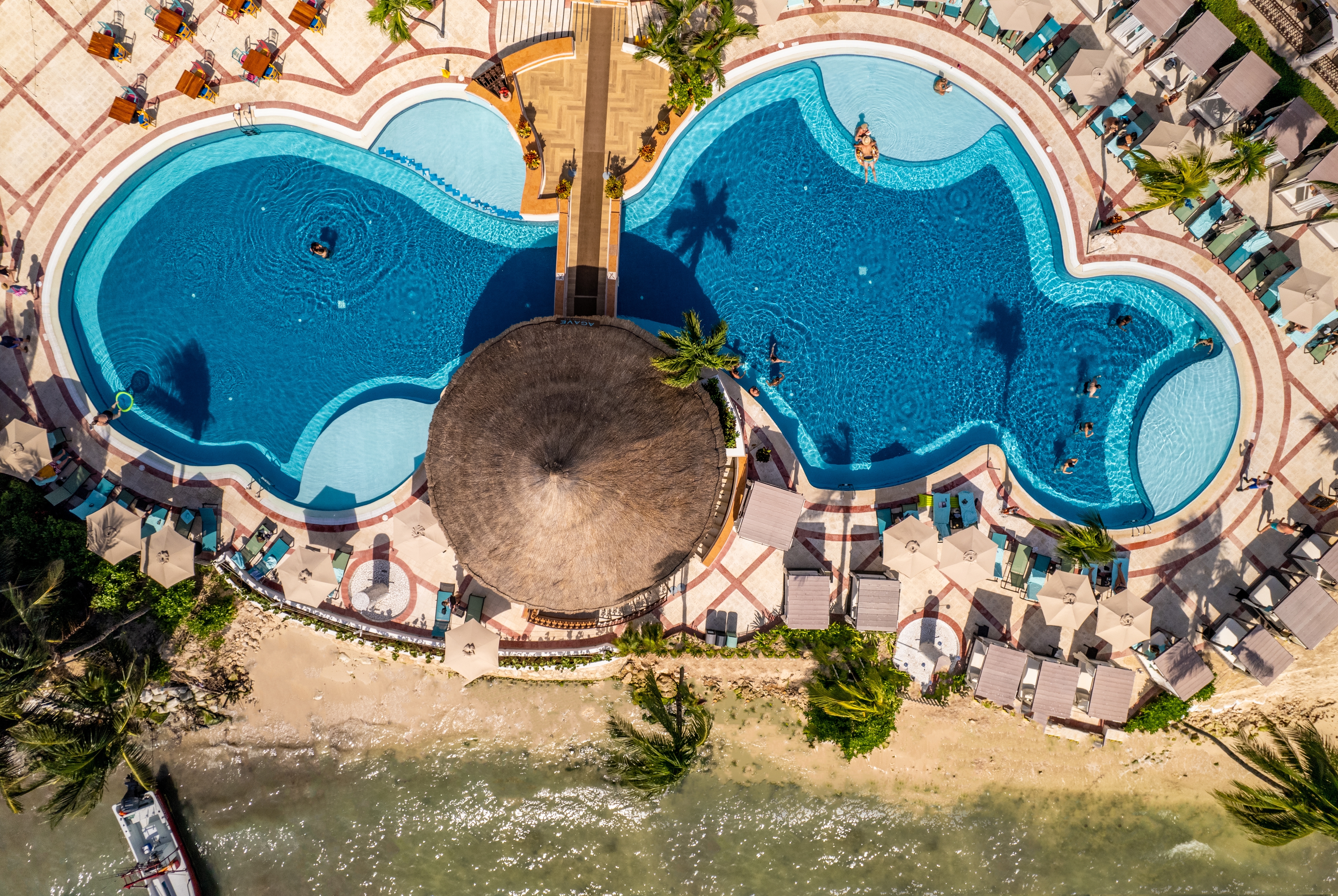 Aerial View of Wyndham Alltra Playa del Carmen Adults Only All Inclusive hotel in Playa del Carmen, Other than US/Canada