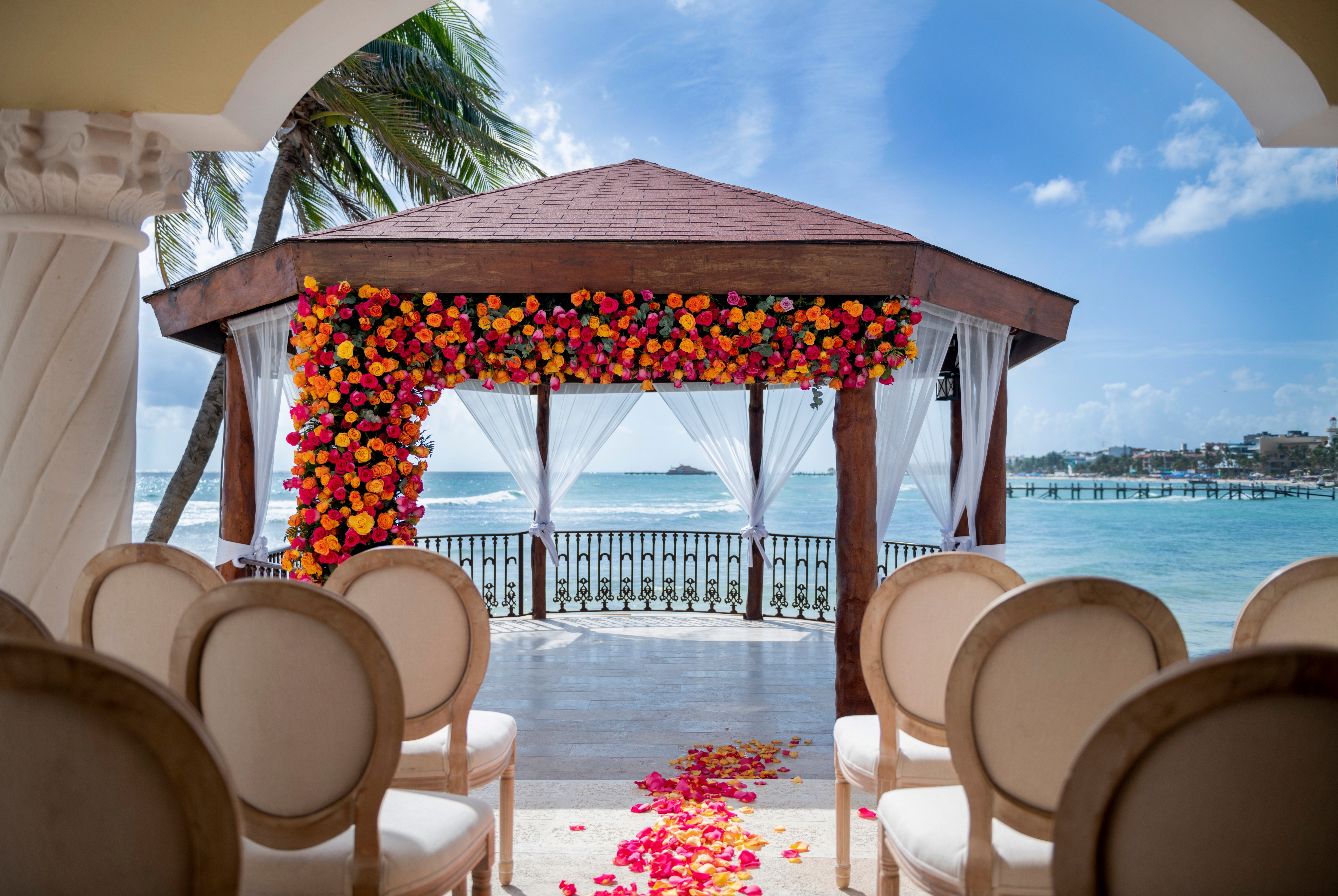 Wyndham Alltra Playa del Carmen Adults Only All Inclusive ballroom wedding in Playa del Carmen, Other than US/Canada