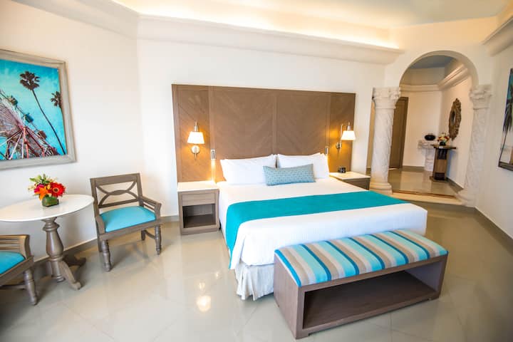 Guest room at the Wyndham Alltra Playa del Carmen Adults Only All Inclusive in Playa del Carmen, Other than US/Canada