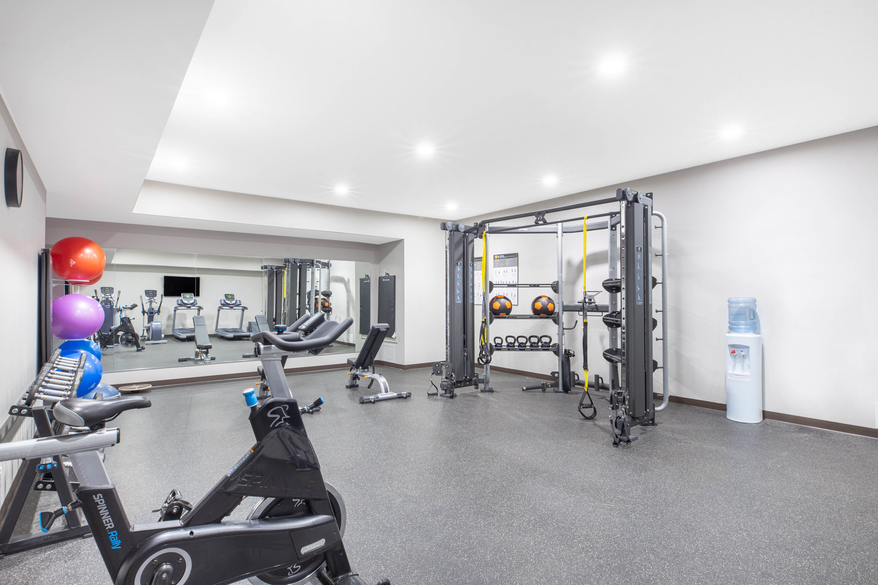 Fitness room at Microtel Inn & Suites by Wyndham Fort McMurray in Fort McMurray, Alberta