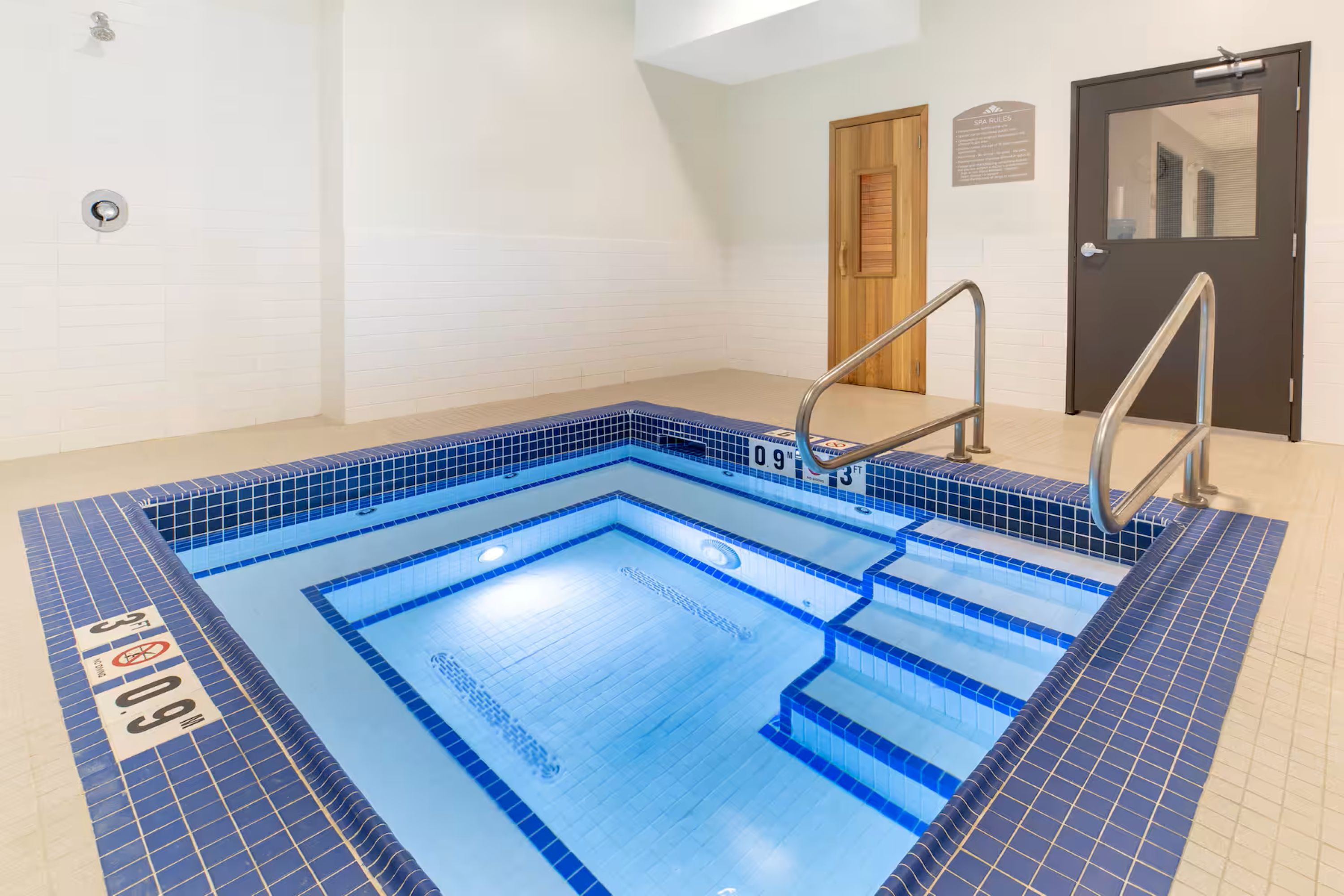 Hot tub at the Microtel Inn & Suites by Wyndham Fort McMurray in Fort McMurray, Alberta