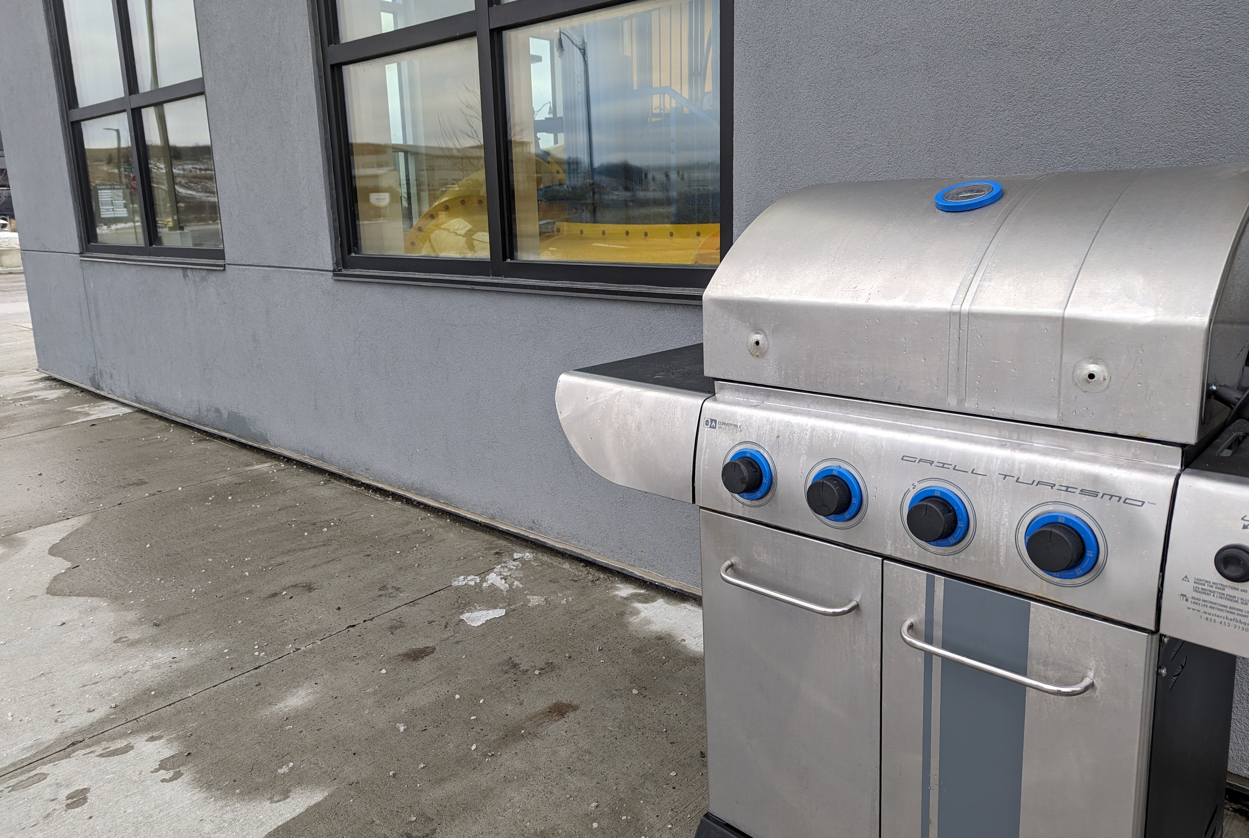 BBQ grill at Microtel Inn & Suites by Wyndham Aurora in Aurora, Ontario