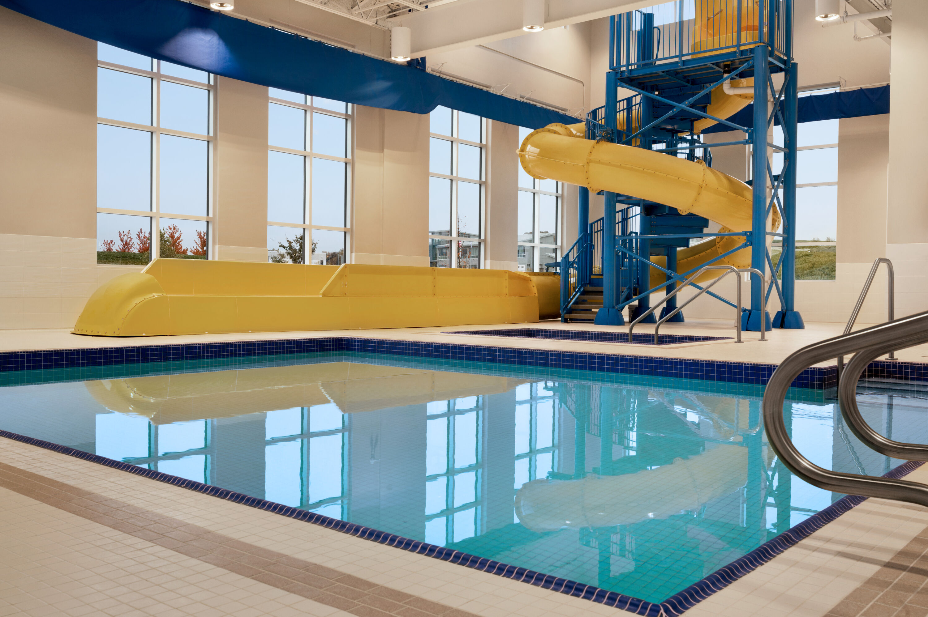 Family pool at the Microtel Inn & Suites by Wyndham Aurora in Aurora, Ontario