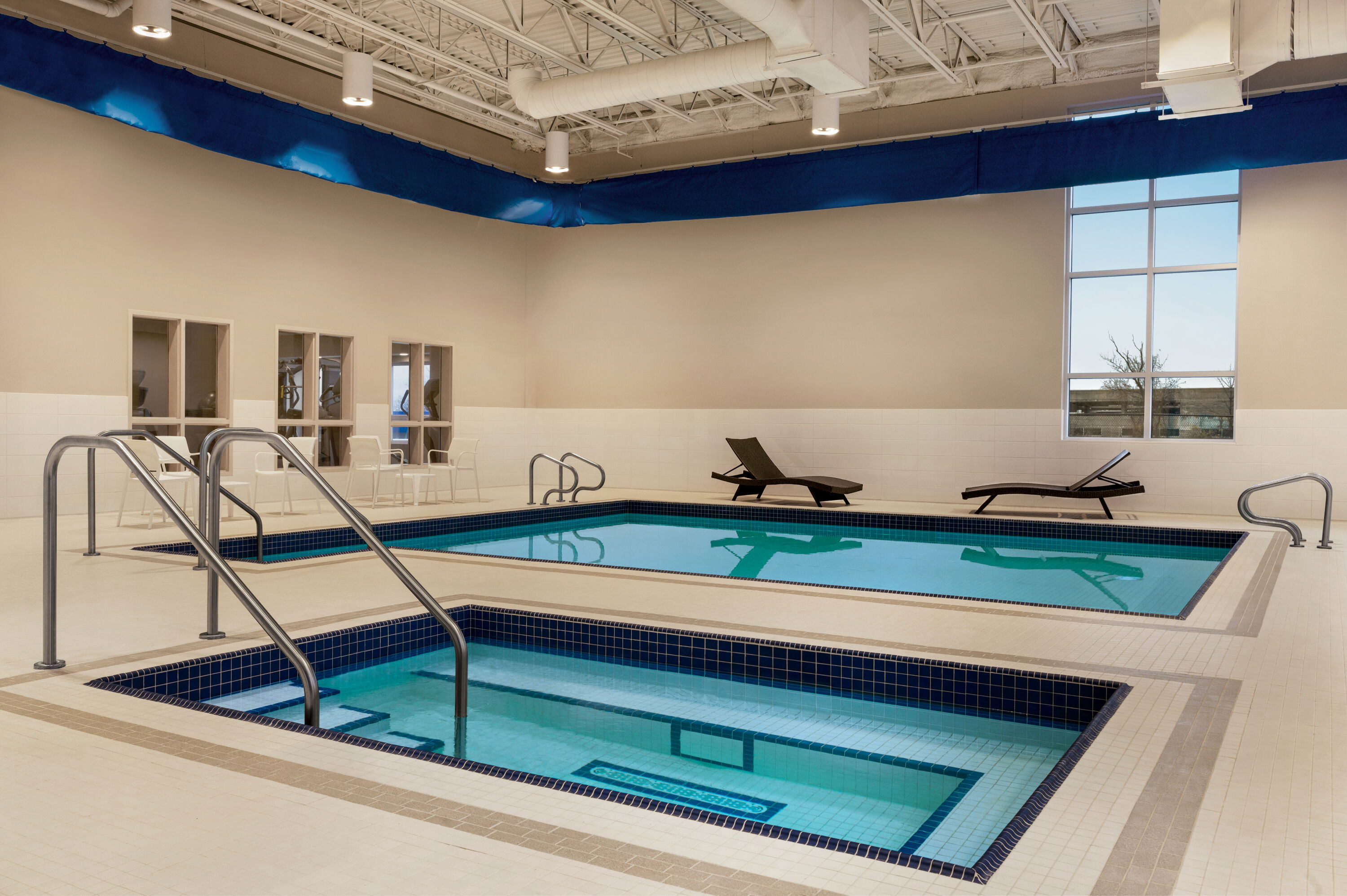 Family pool at the Microtel Inn & Suites by Wyndham Aurora in Aurora, Ontario
