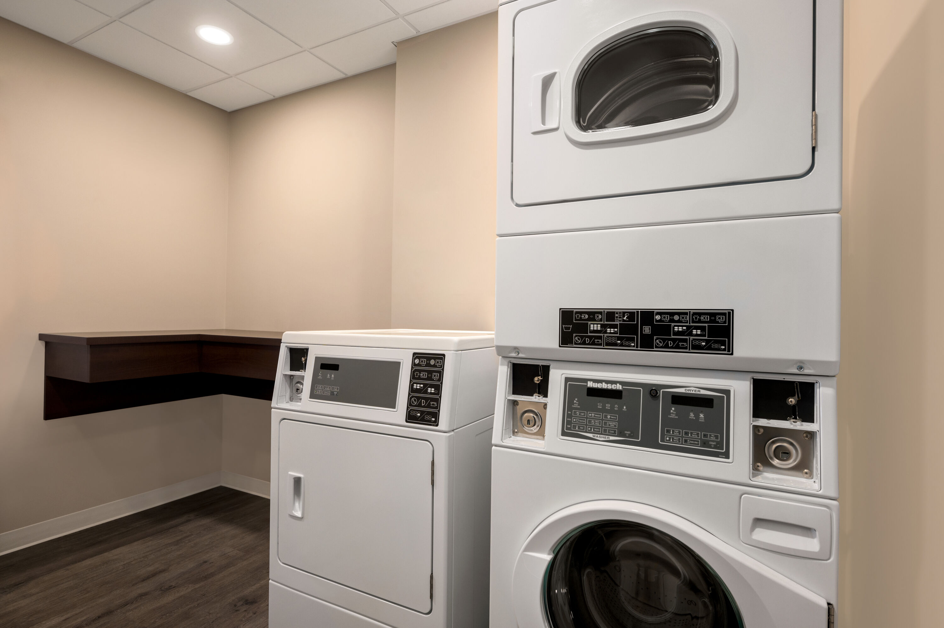 Laundry facilities at Microtel Inn & Suites by Wyndham Aurora in Aurora, Ontario