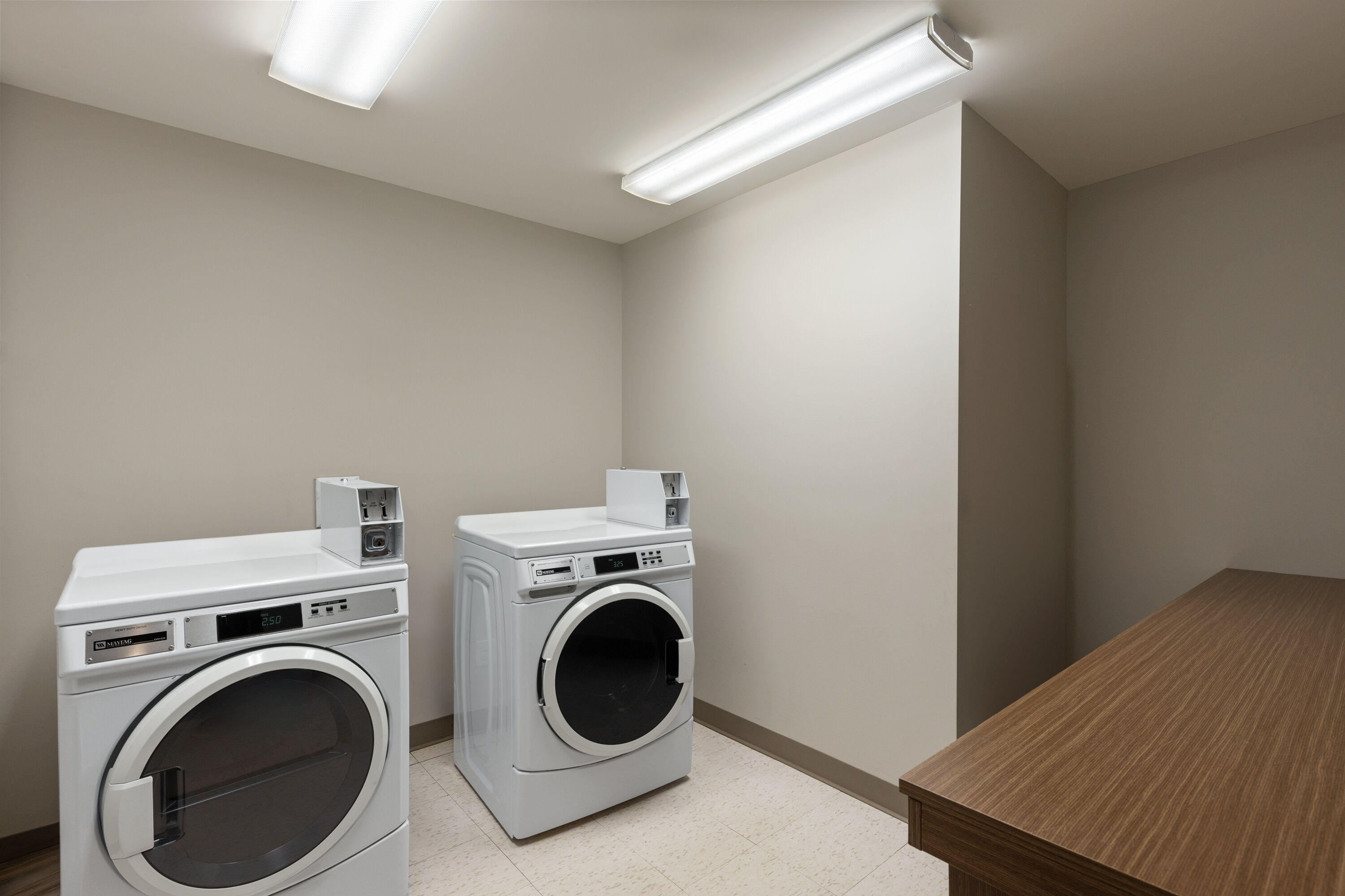 Laundry facilities at Microtel Inn & Suites by Wyndham Kirkland Lake in Kirkland Lake, Ontario
