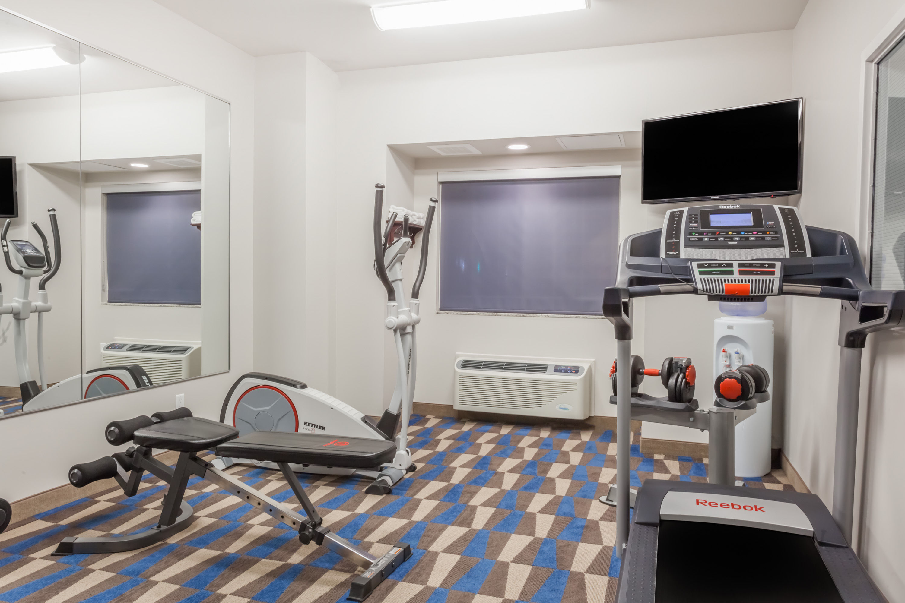 Fitness room at Microtel Inn & Suites by Wyndham Sault Ste. Marie in Sault Sainte Marie, Ontario