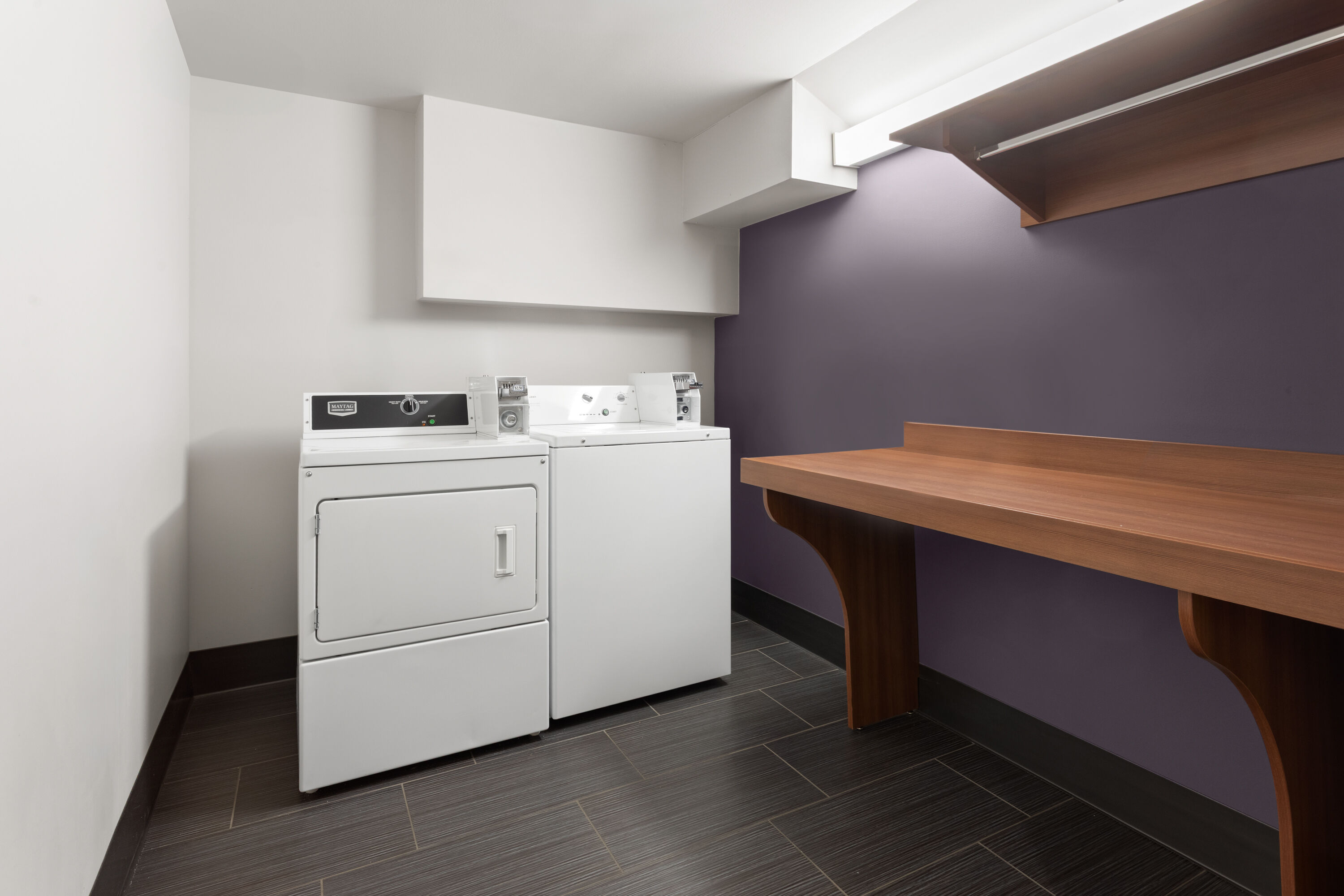 Laundry facilities at Microtel Inn & Suites by Wyndham Sault Ste. Marie in Sault Sainte Marie, Ontario