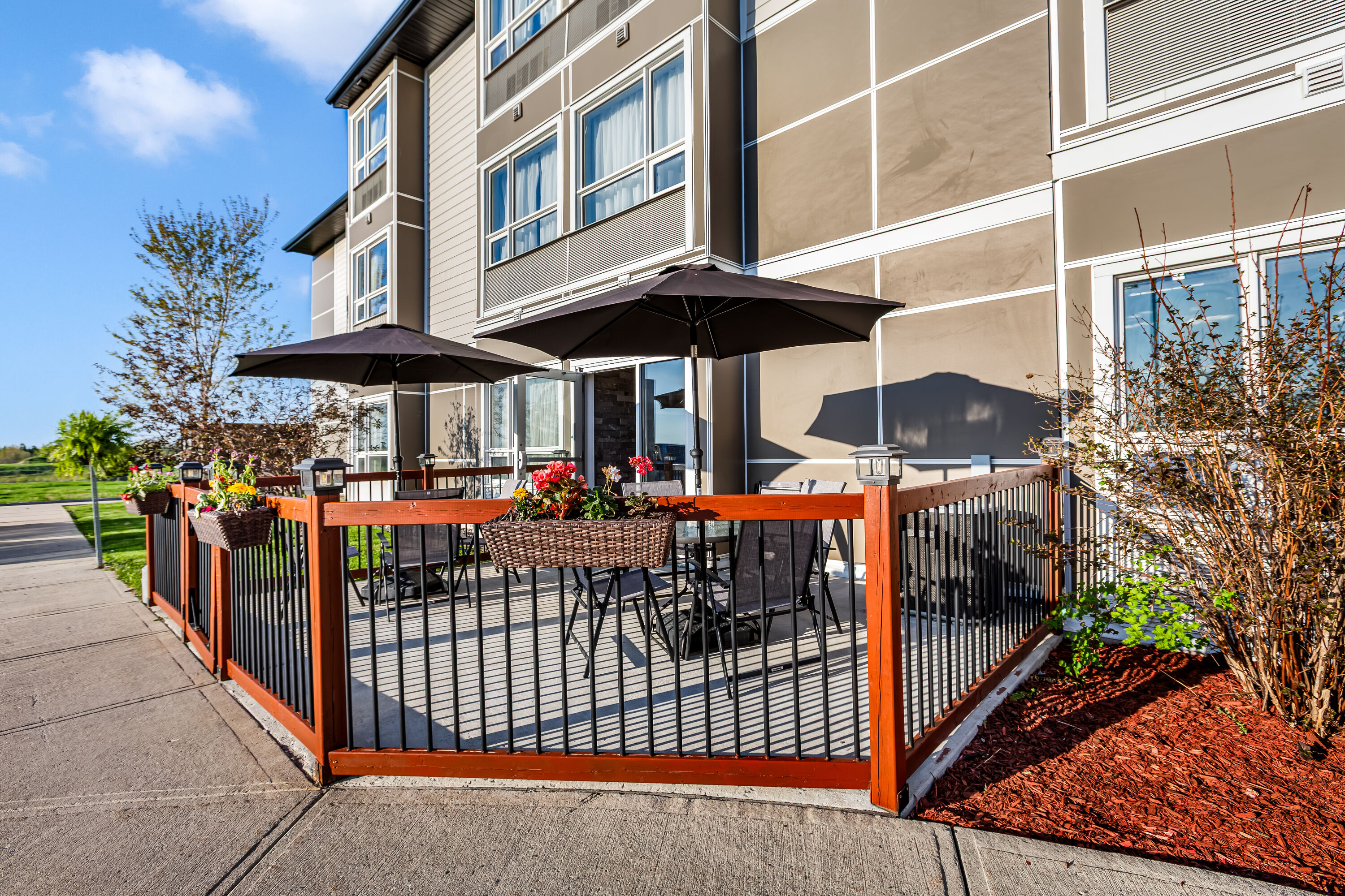 Courtyard at Microtel Inn & Suites by Wyndham Timmins in Timmins, Ontario