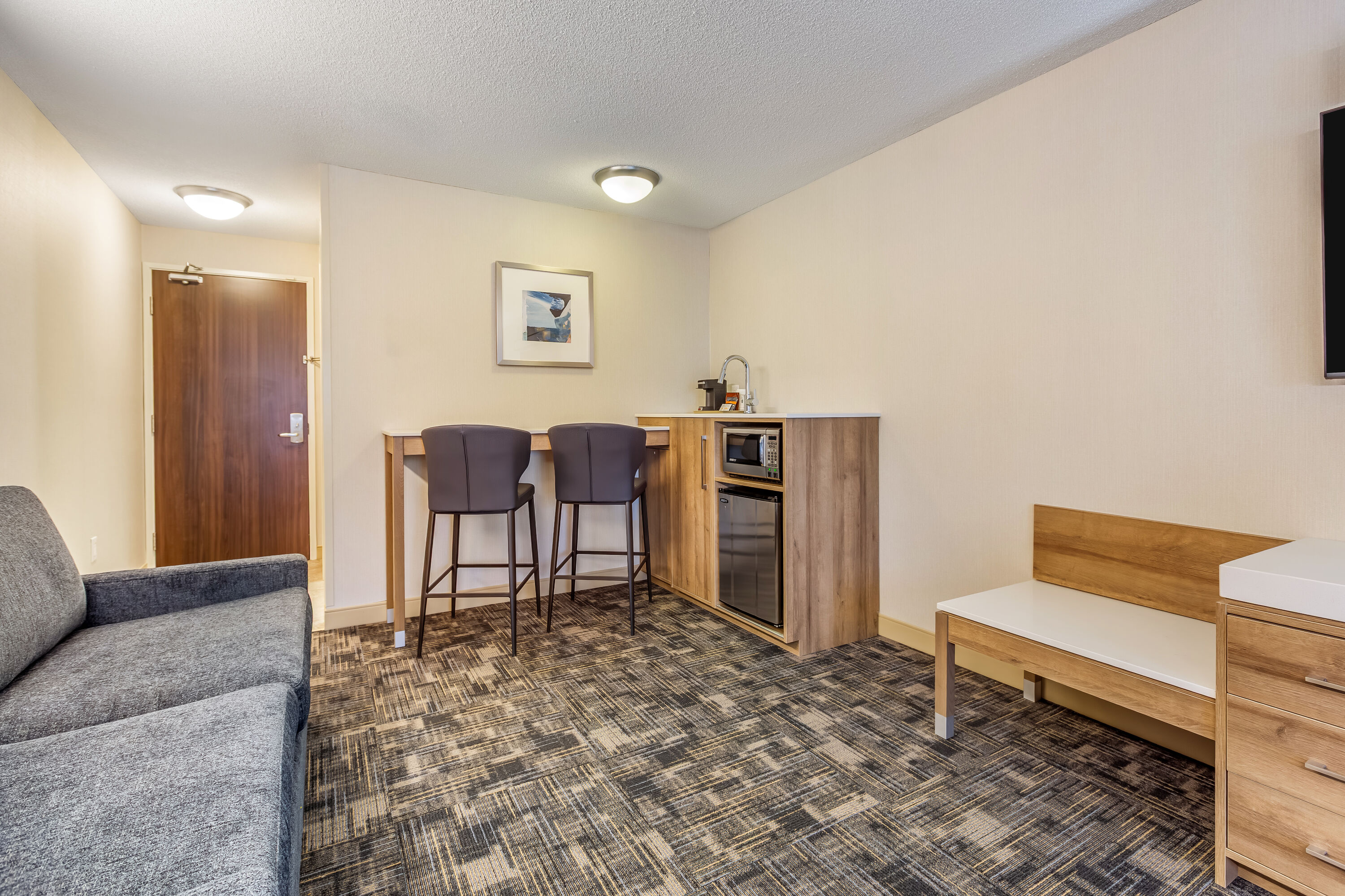 Microtel Inn & Suites by Wyndham Timmins suite in Timmins, Ontario