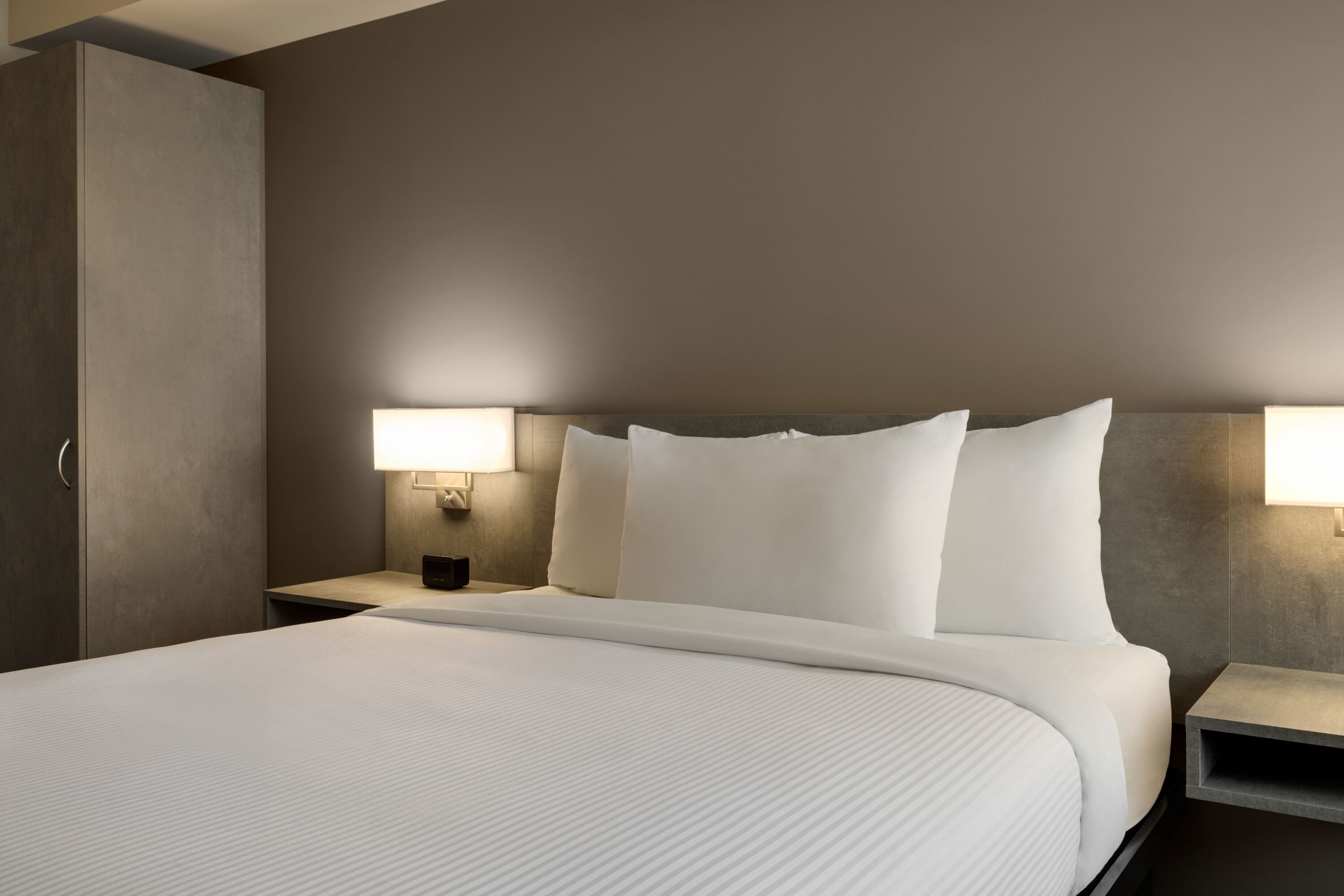 Guest room at the Microtel Inn & Suites by Wyndham Boisbriand in Boisbriand, Quebec