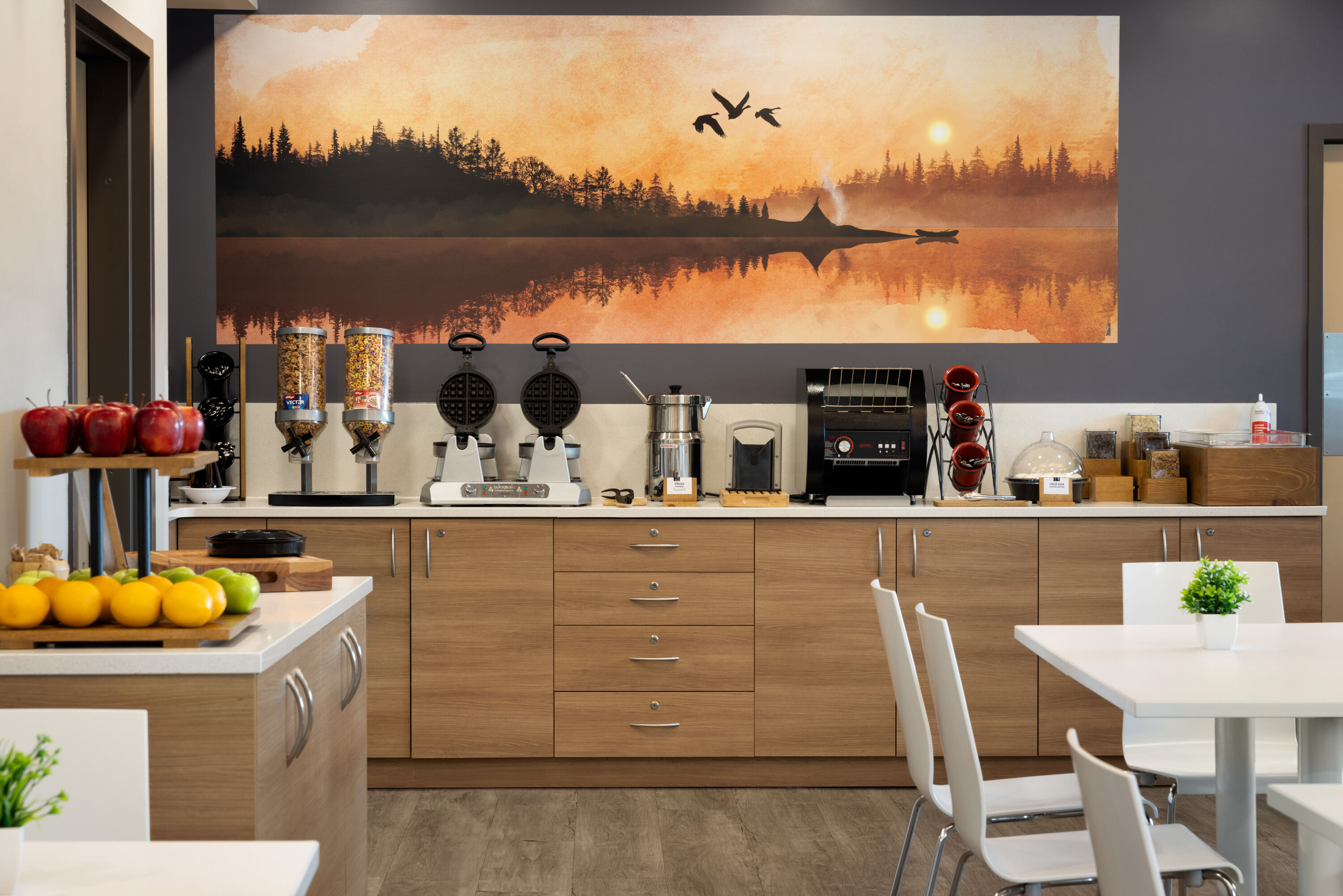 Free breakfast at Microtel Inn & Suites by Wyndham Val-d Or in Val-d Or, Quebec