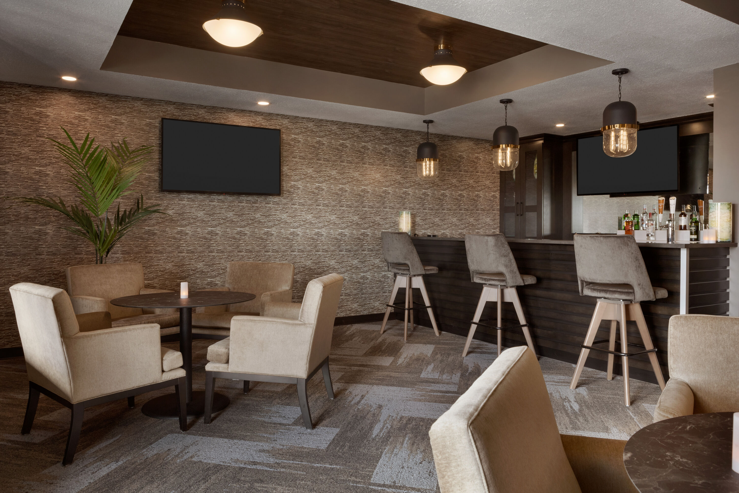 Bar at Microtel Inn & Suites by Wyndham Estevan in Estevan, Saskatchewan