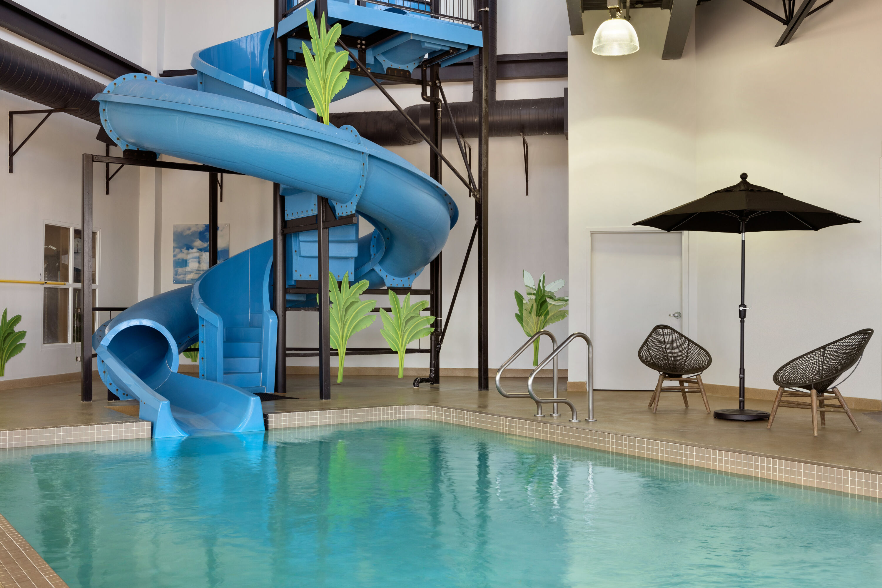 Family pool at the Microtel Inn & Suites by Wyndham Estevan in Estevan, Saskatchewan