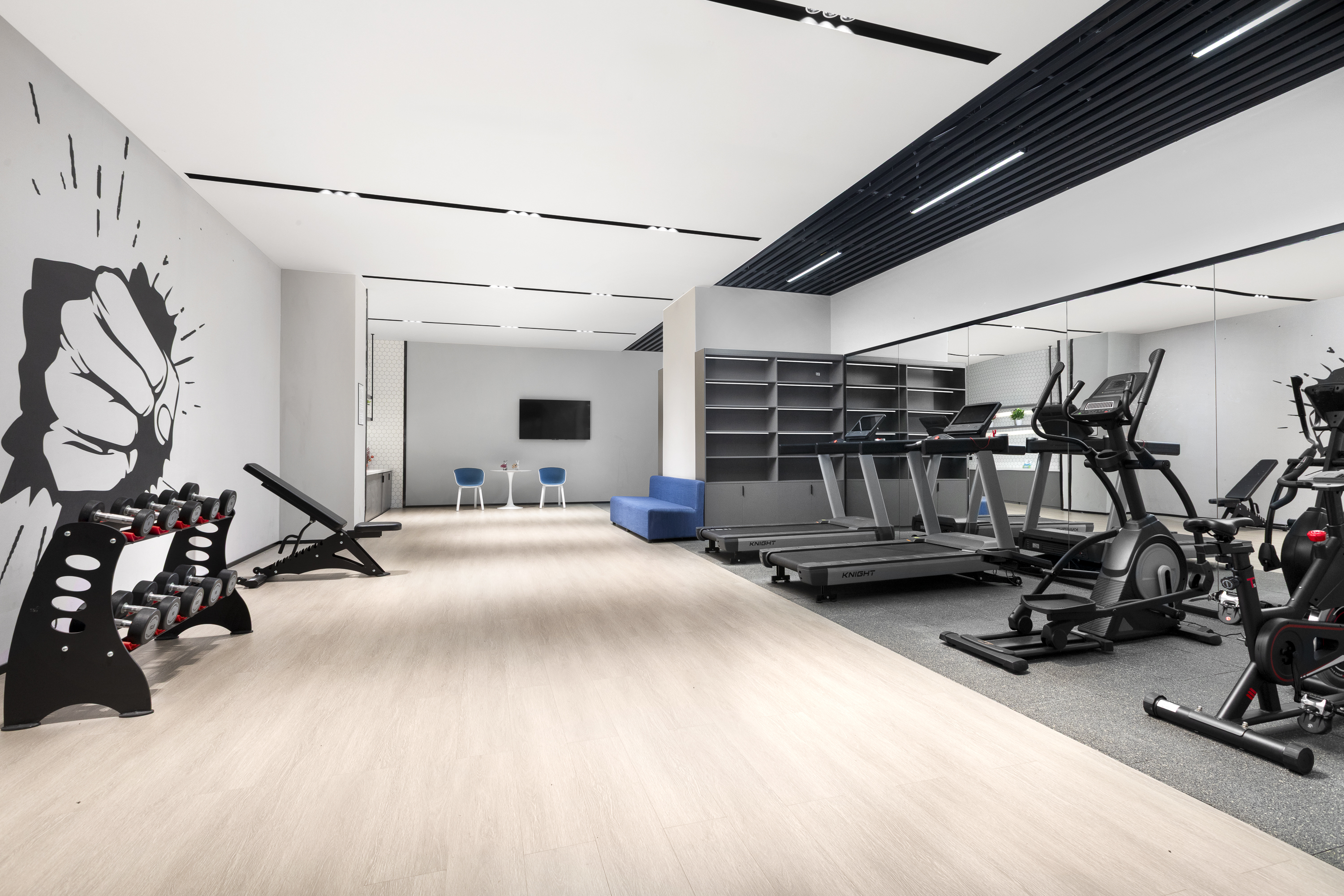 Fitness room at Microtel by Wyndham Anshun Xixiu in Anshun, Other than US/Canada