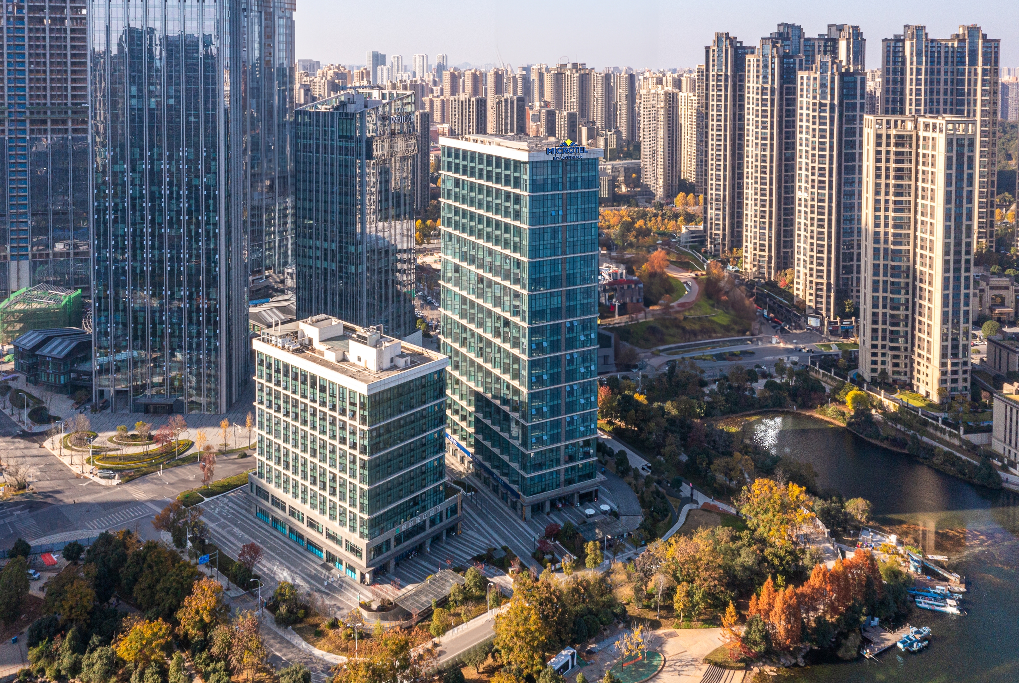 Exterior of Microtel by Wyndham Changsha Meixi Lake hotel in Changsha, Other than US/Canada