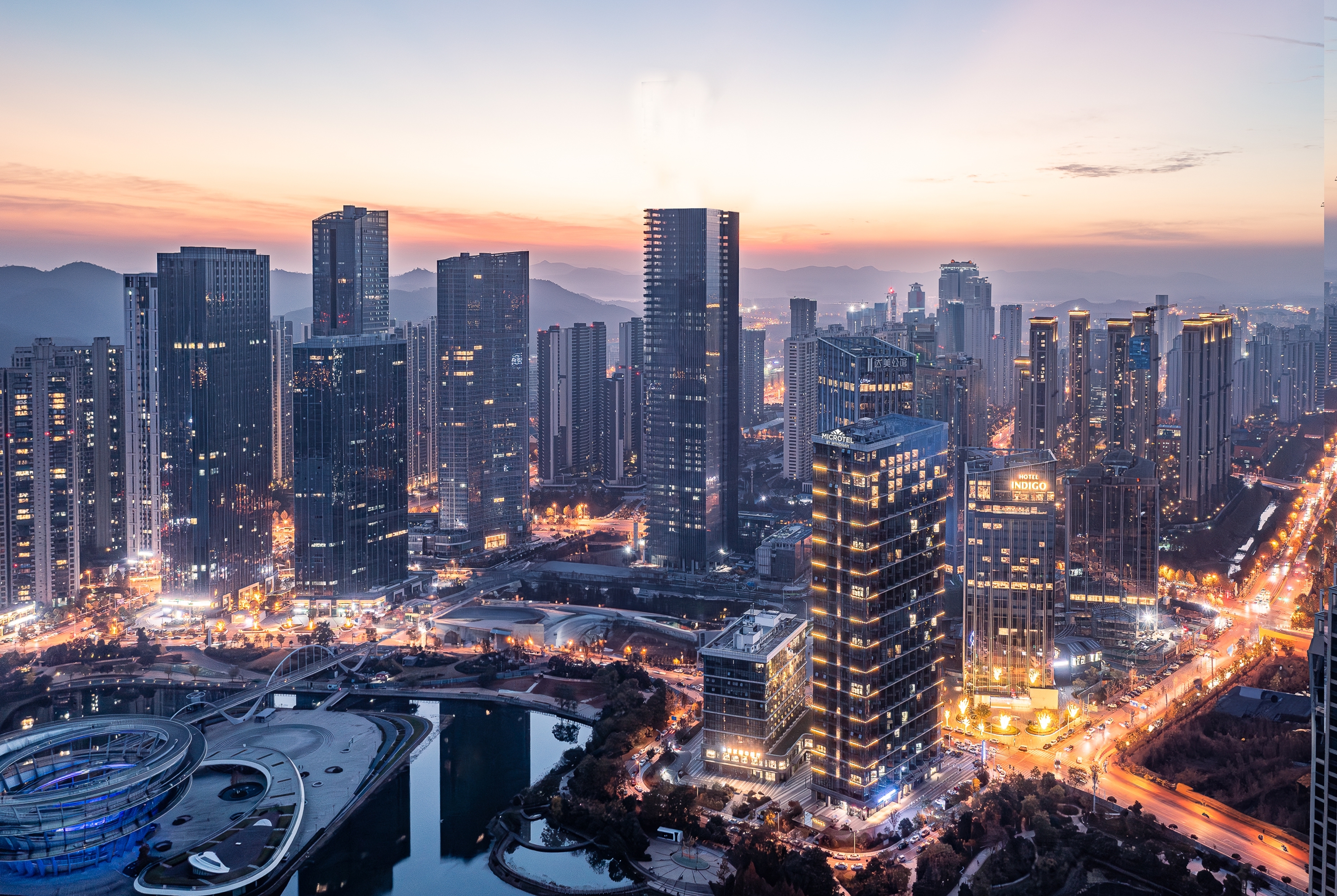 Exterior of Microtel by Wyndham Changsha Meixi Lake hotel in Changsha, Other than US/Canada