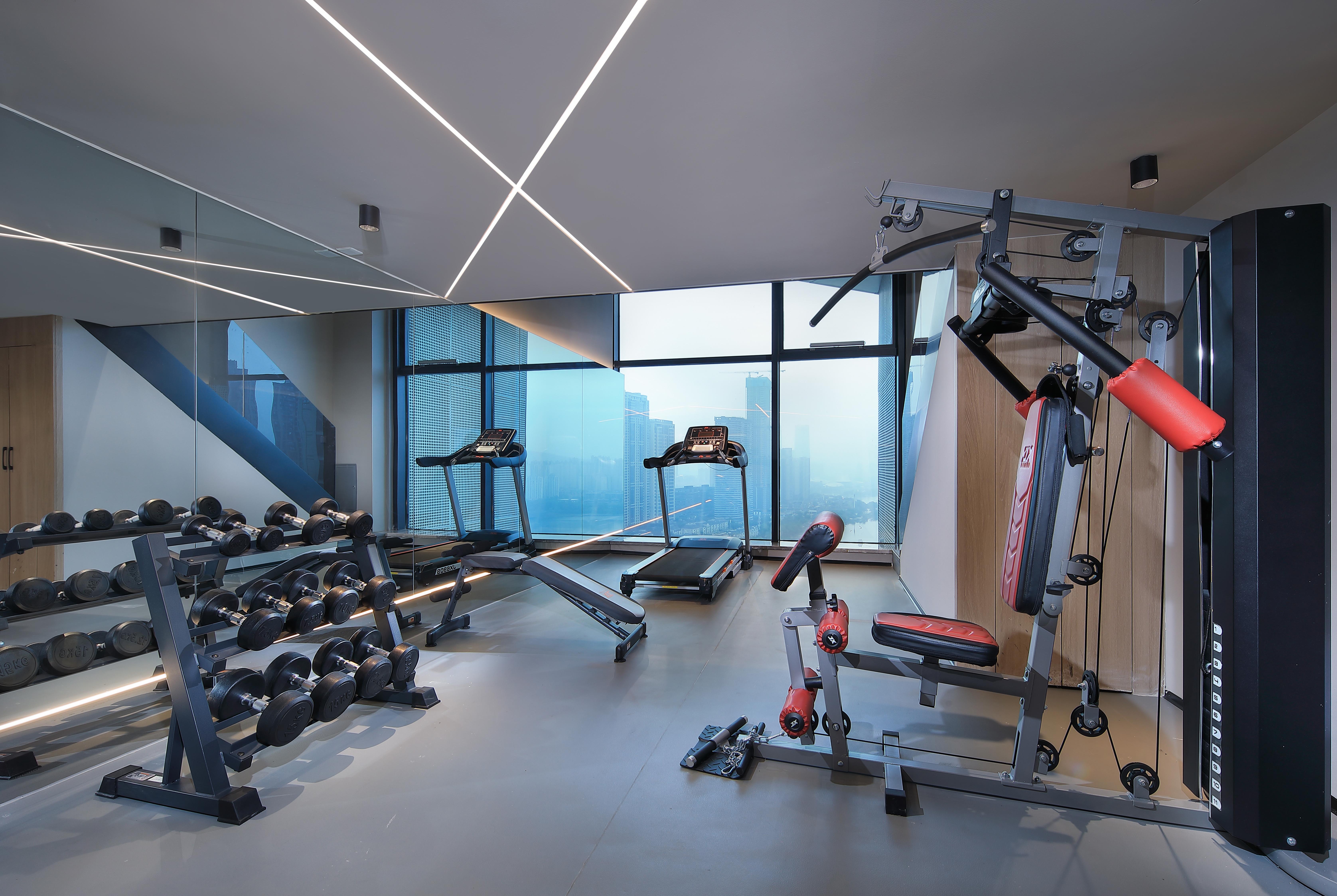 Fitness room at Microtel by Wyndham Changsha Meixi Lake in Changsha, Other than US/Canada
