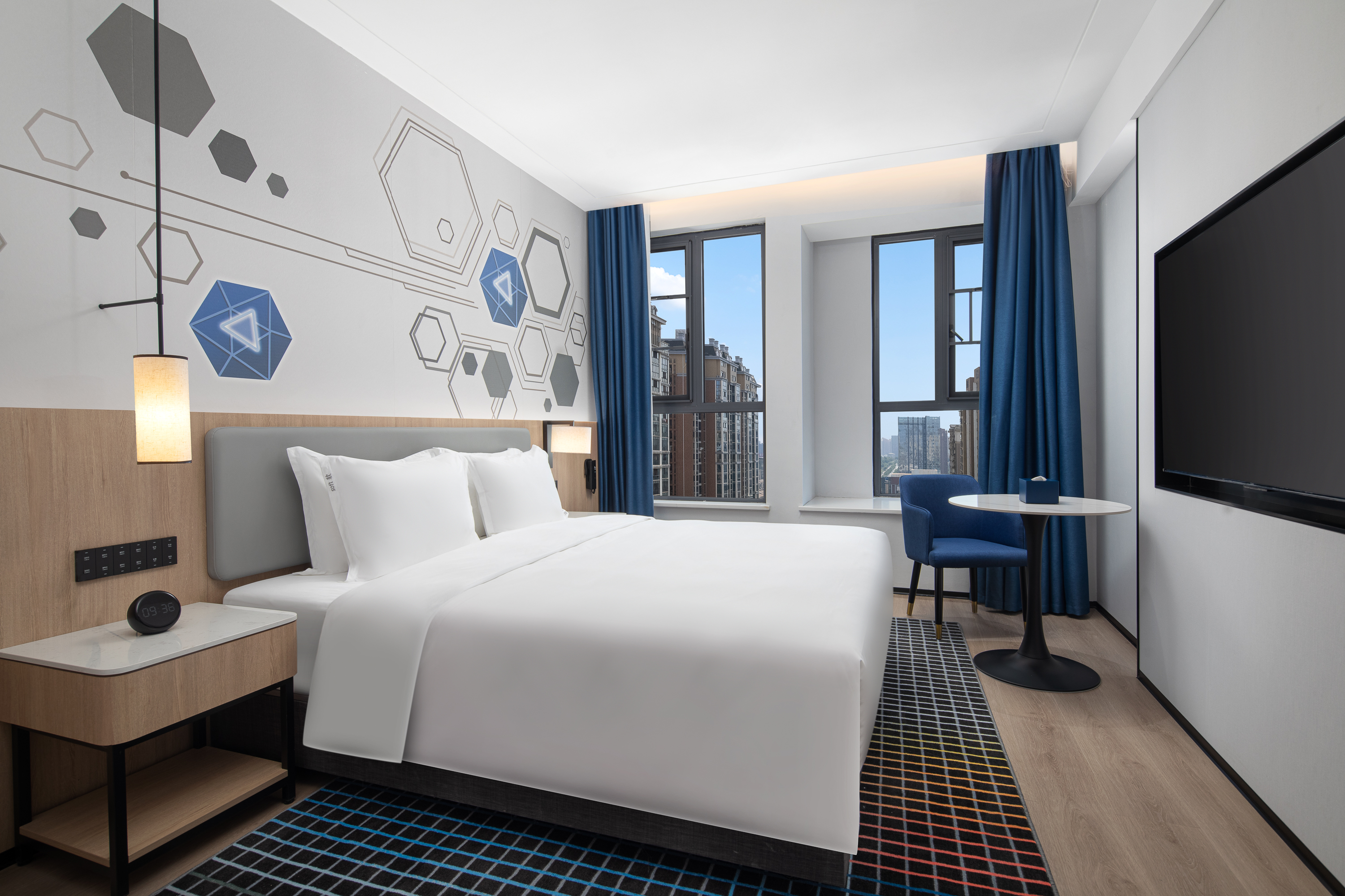 Guest room at the Microtel by Wyndham Changsha South Railway Station in Changsha, Other than US/Canada