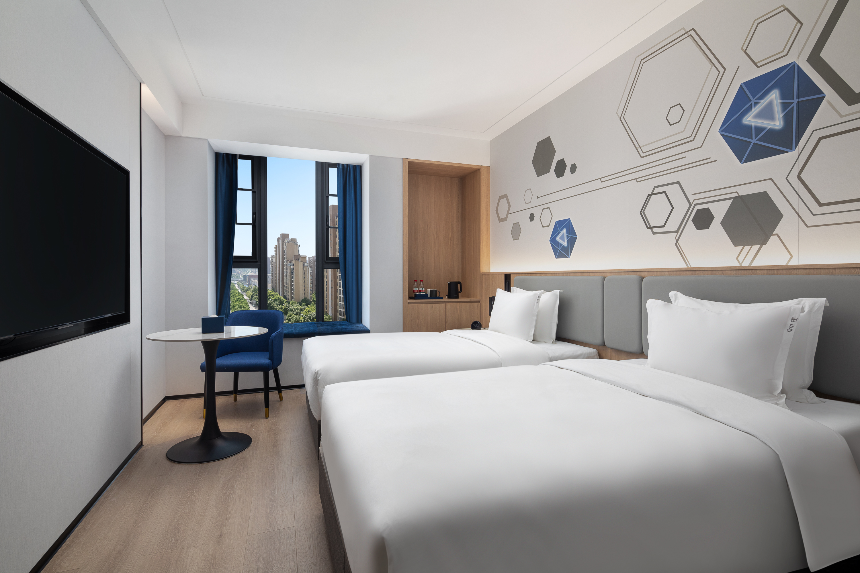 Guest room at the Microtel by Wyndham Changsha South Railway Station in Changsha, Other than US/Canada