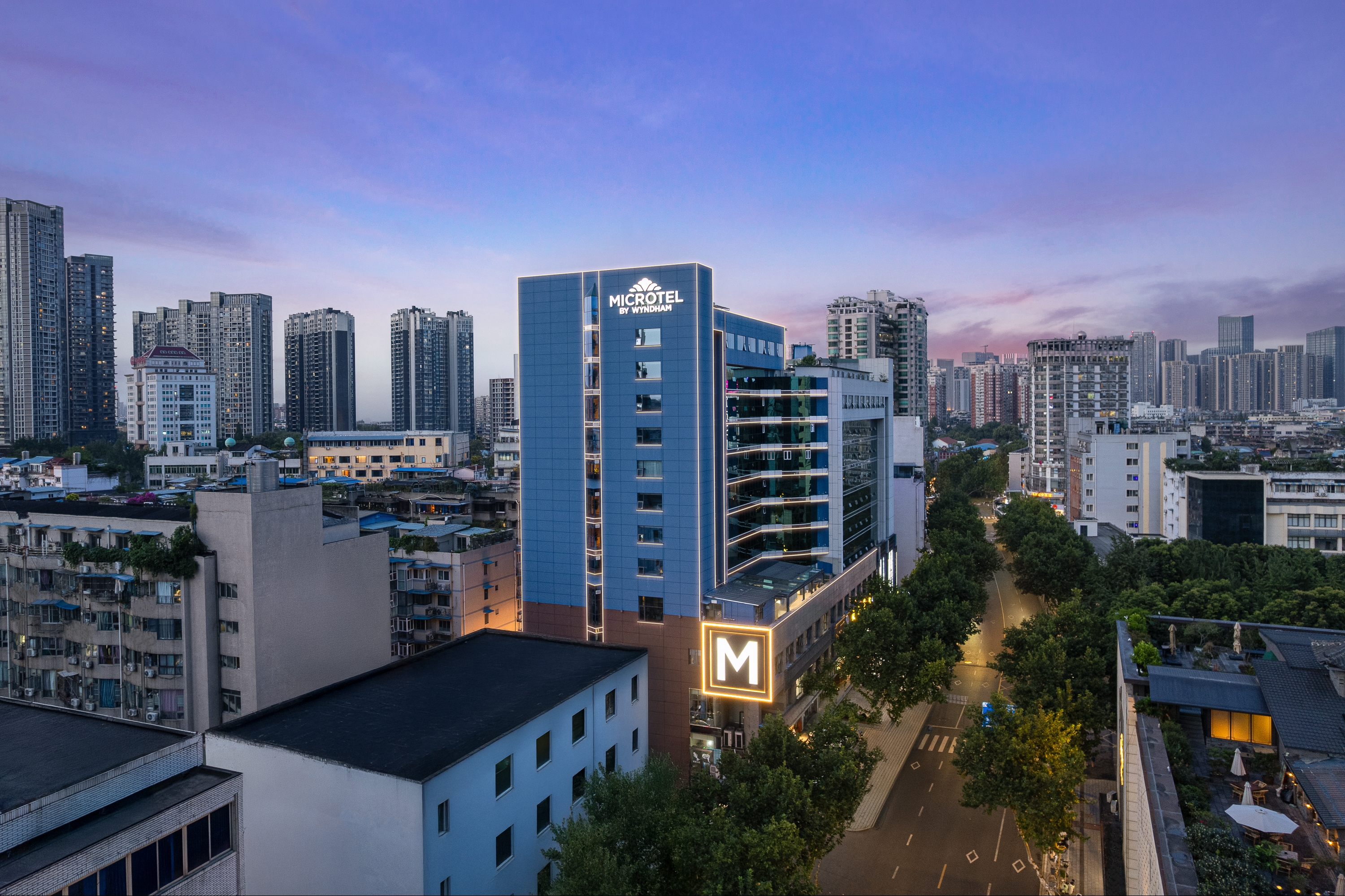 Exterior of Microtel by Wyndham Chengdu Jinniu hotel in Chengdu, Other than US/Canada