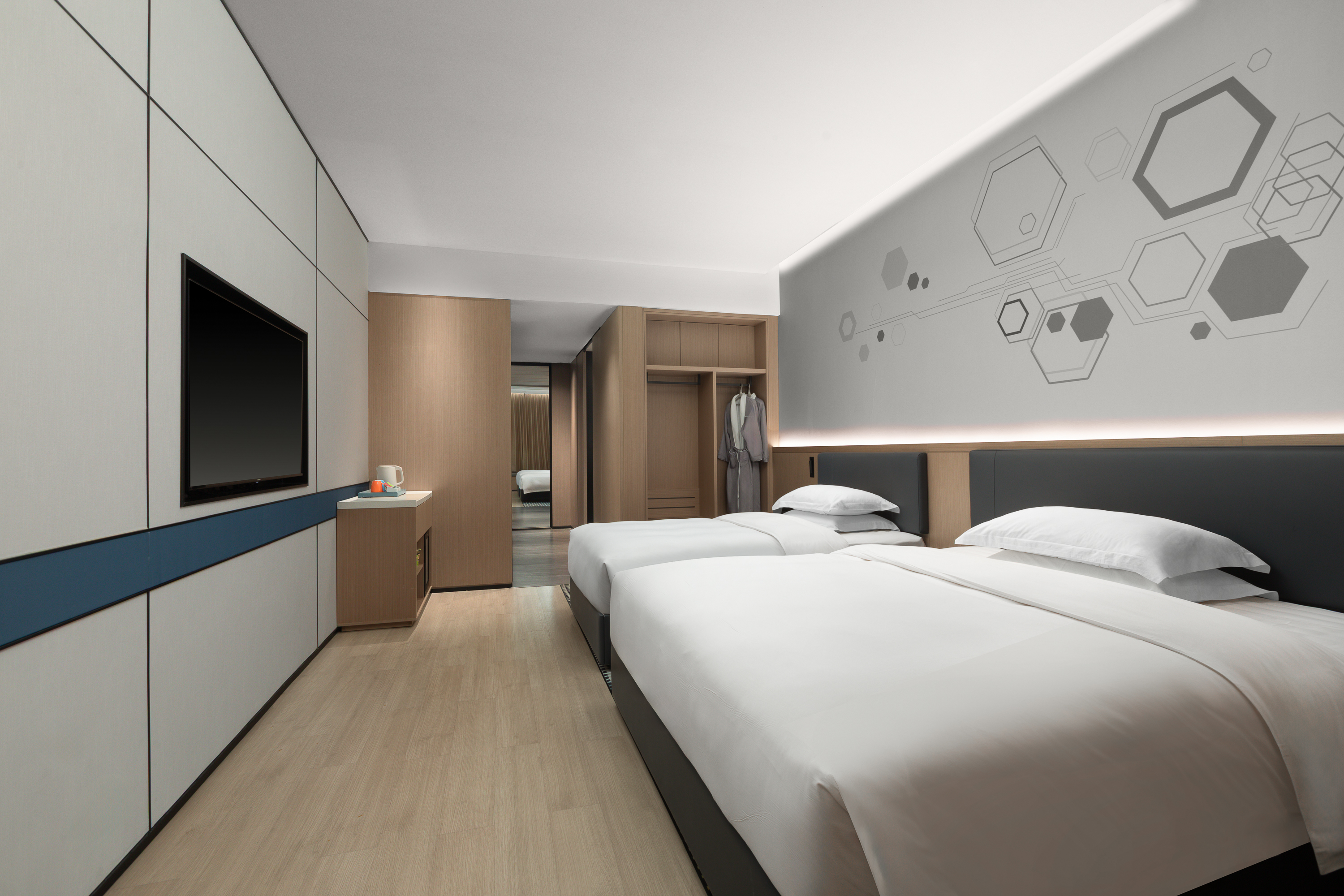 Guest room at the Microtel by Wyndham Enshi Jianshi in Enshi, Other than US/Canada