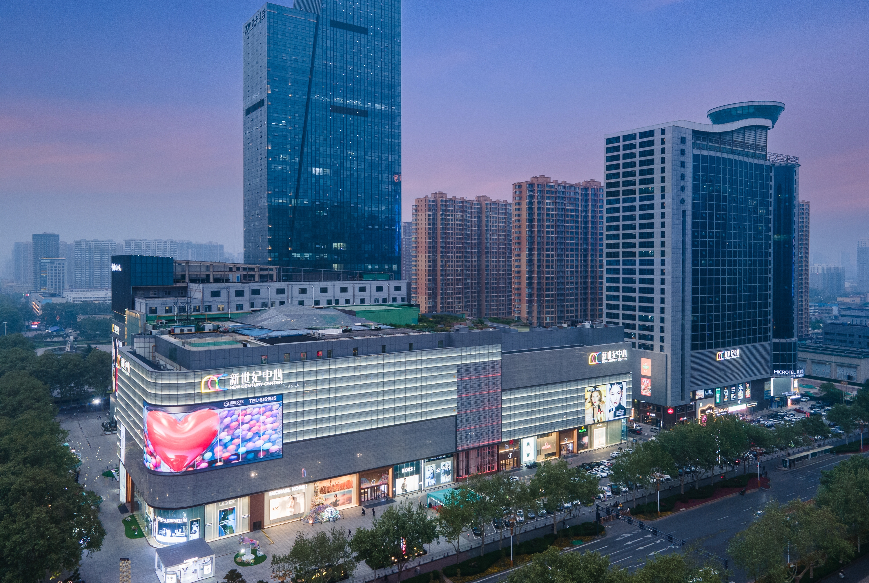 Exterior of Microtel by Wyndham Handan New Century hotel in Handan, Other than US/Canada
