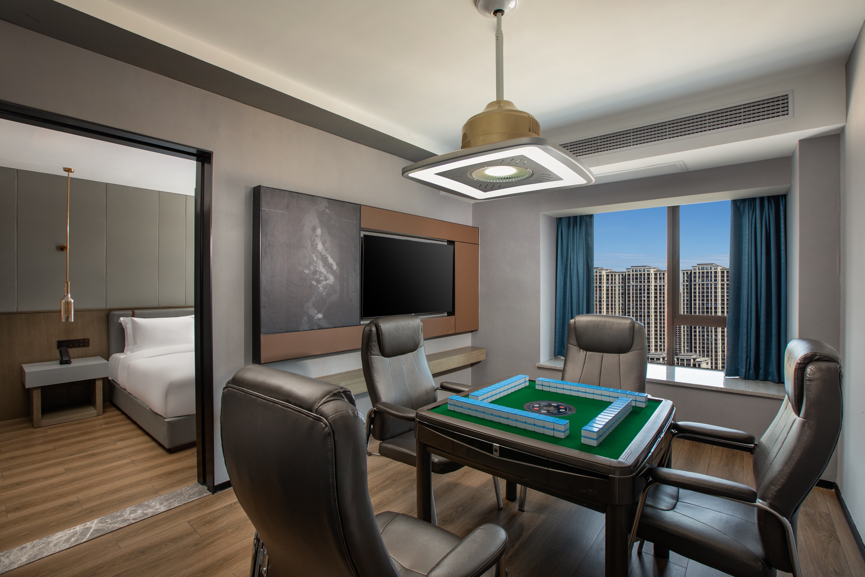 Guest room at the Microtel by Wyndham Hengyang Huaxin in Hengyang, Other than US/Canada