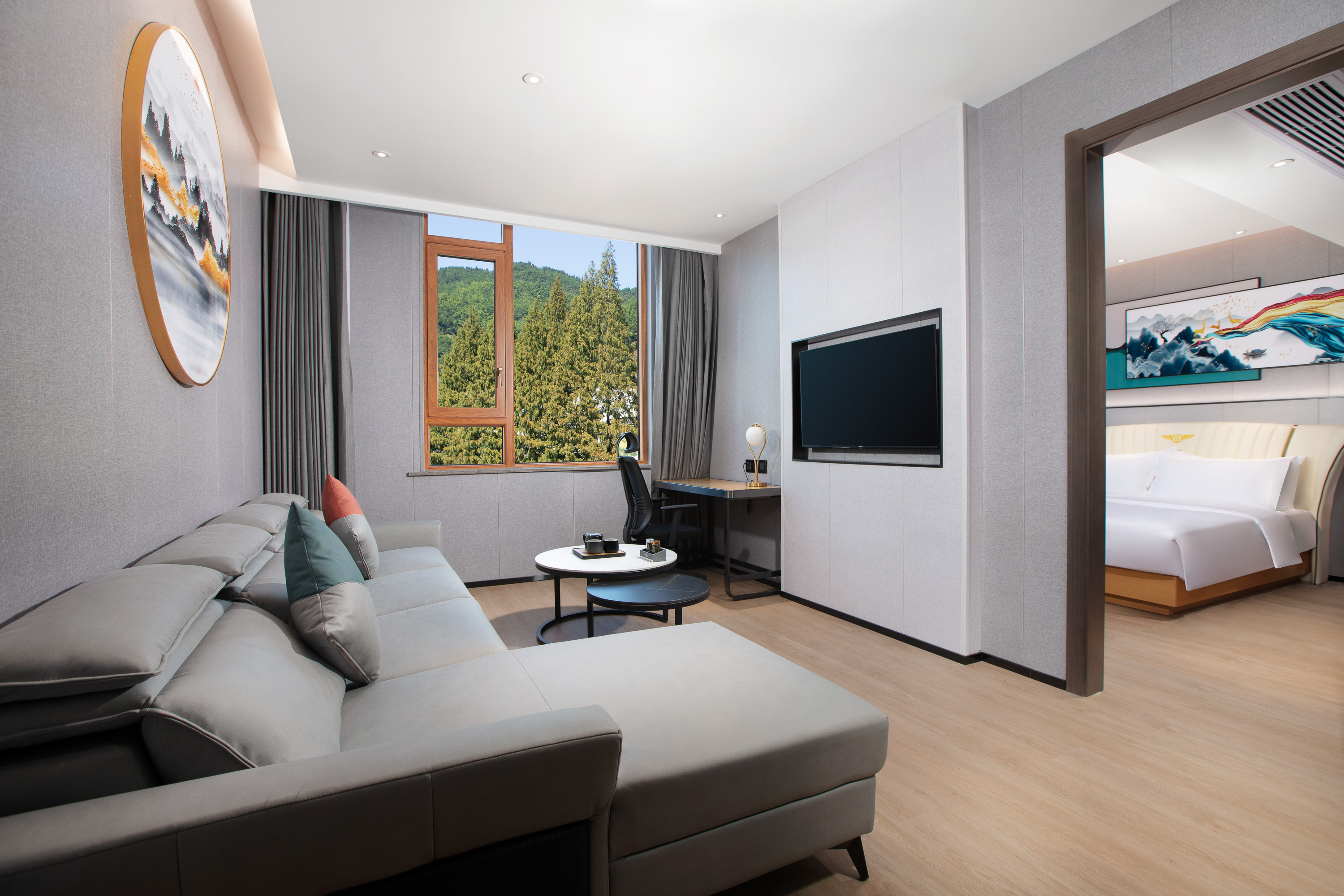 Guest room at the Microtel by Wyndham Huangshan Tangkou in Huangshan, Other than US/Canada