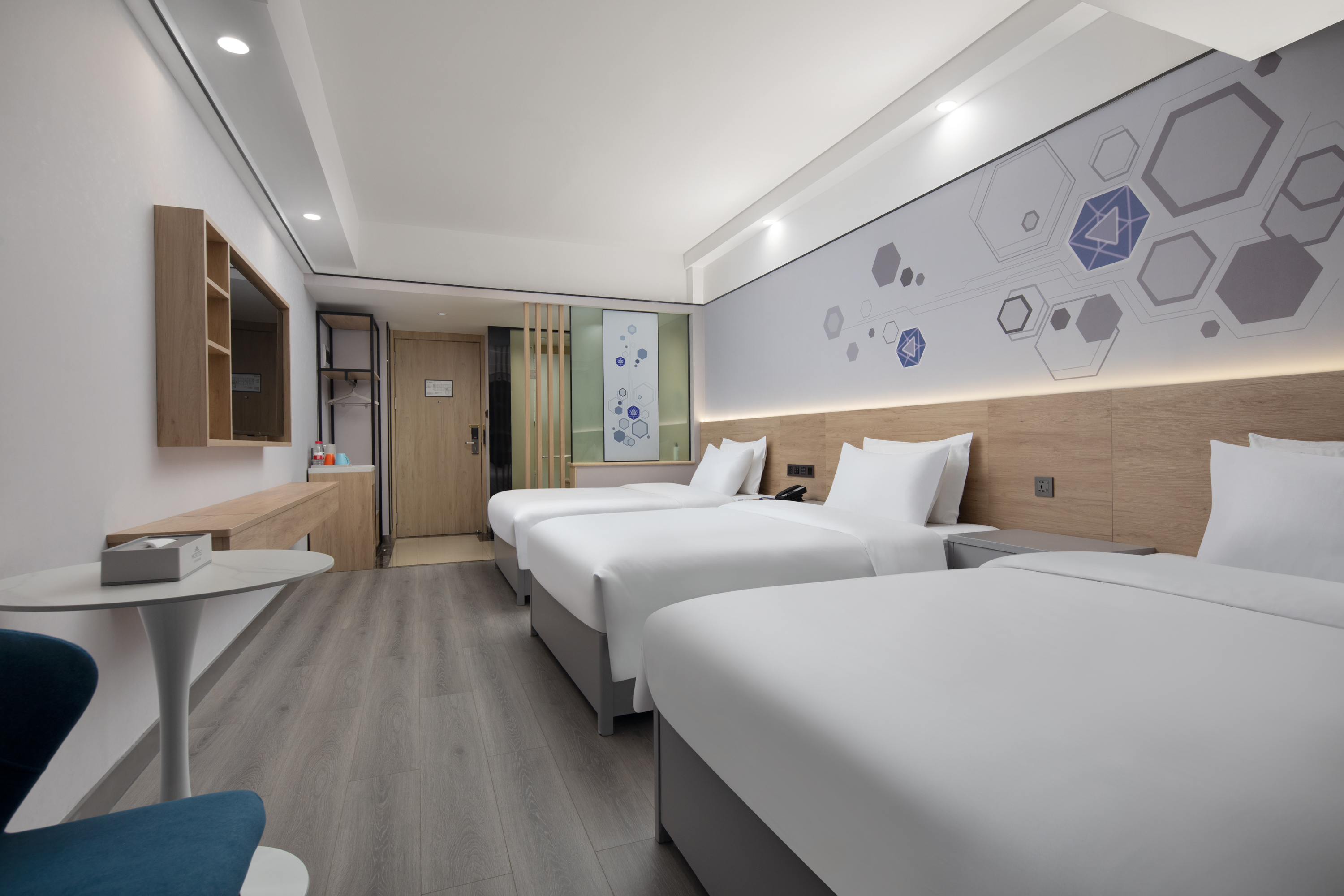 Guest room at the Microtel by Wyndham Kunming Guandu in Kunming, Other than US/Canada