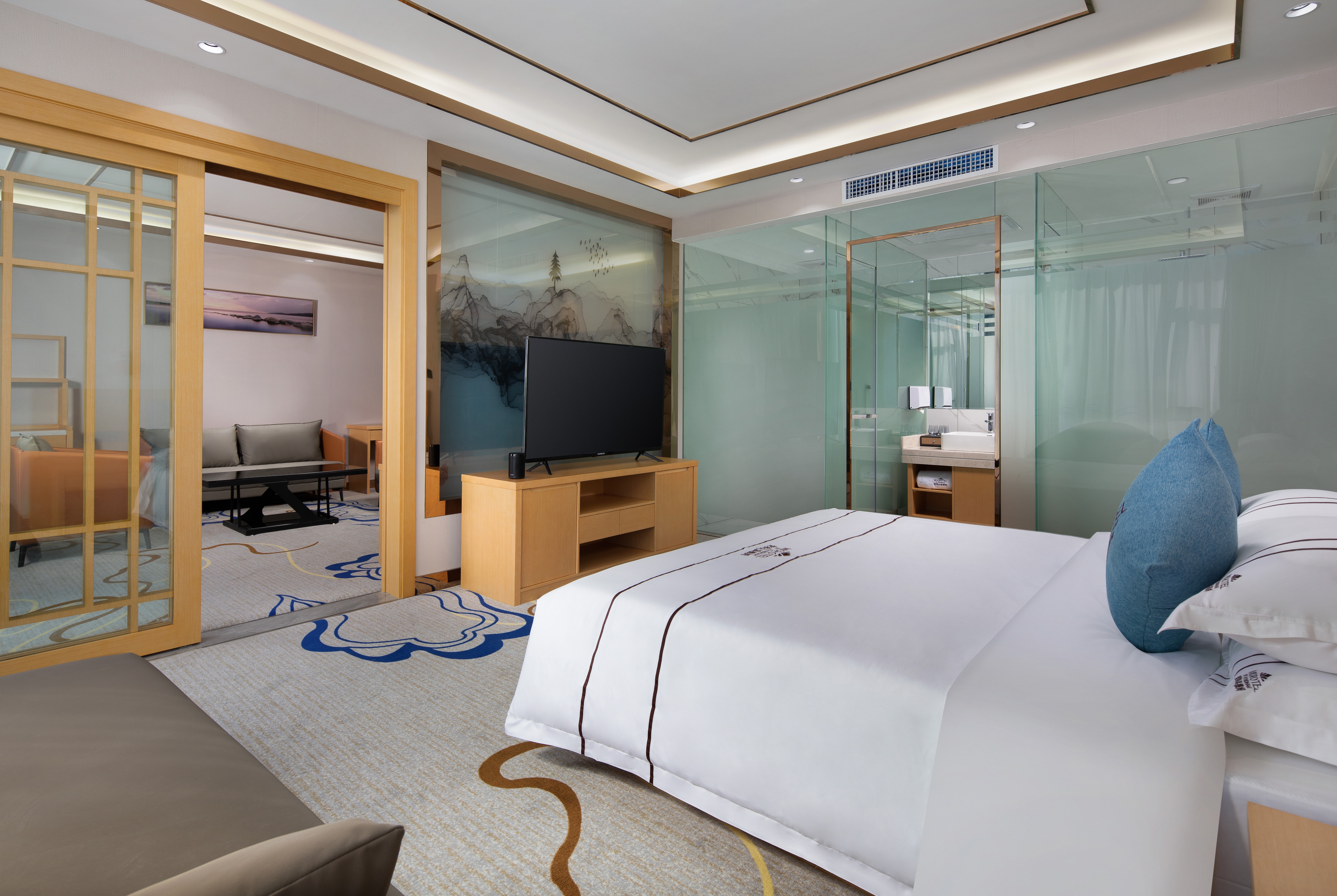 Guest room at the Microtel by Wyndham Lijiang in Lijiang, Other than US/Canada