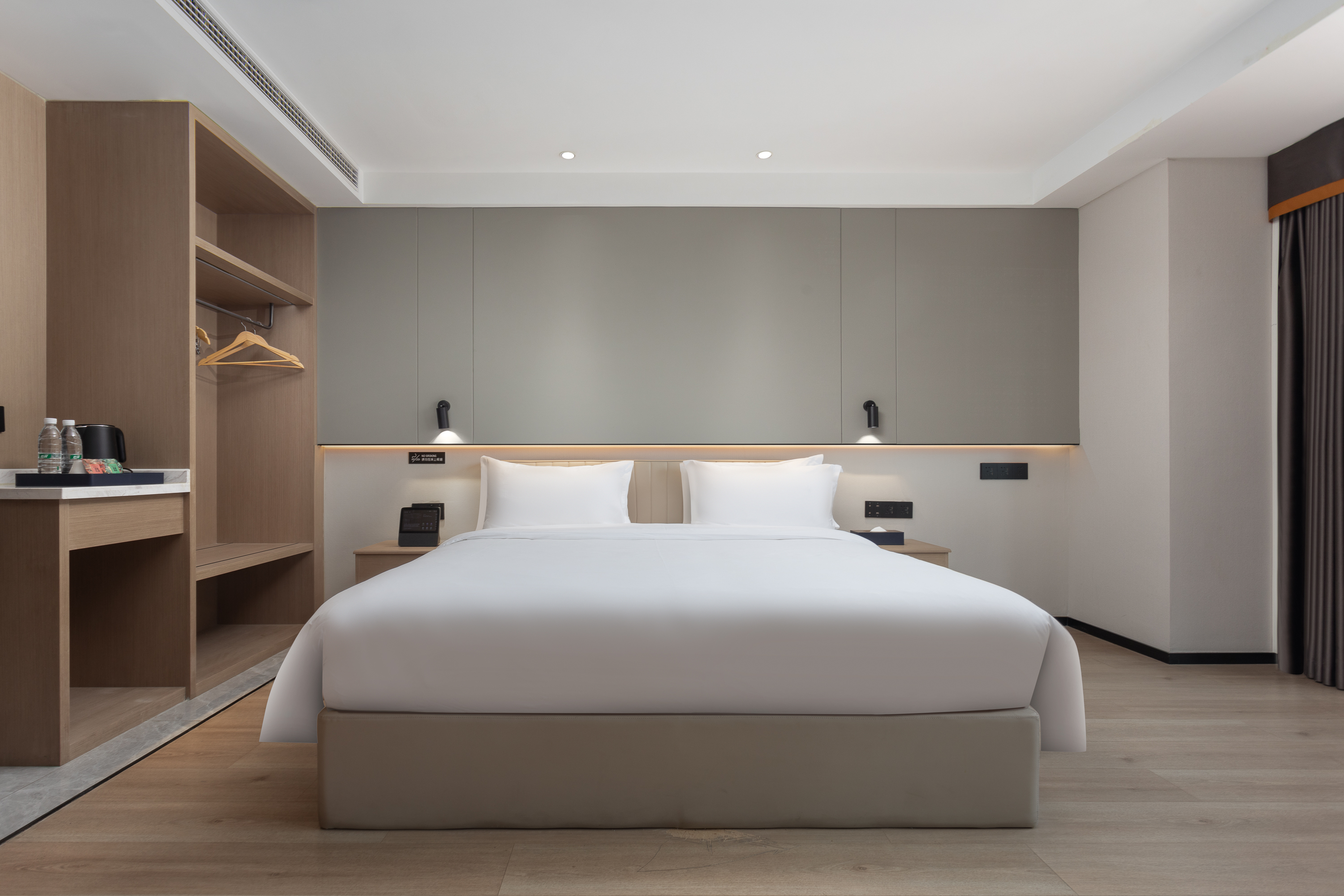 Guest room at the Microtel by Wyndham Nanchang in Nanchang, Other than US/Canada