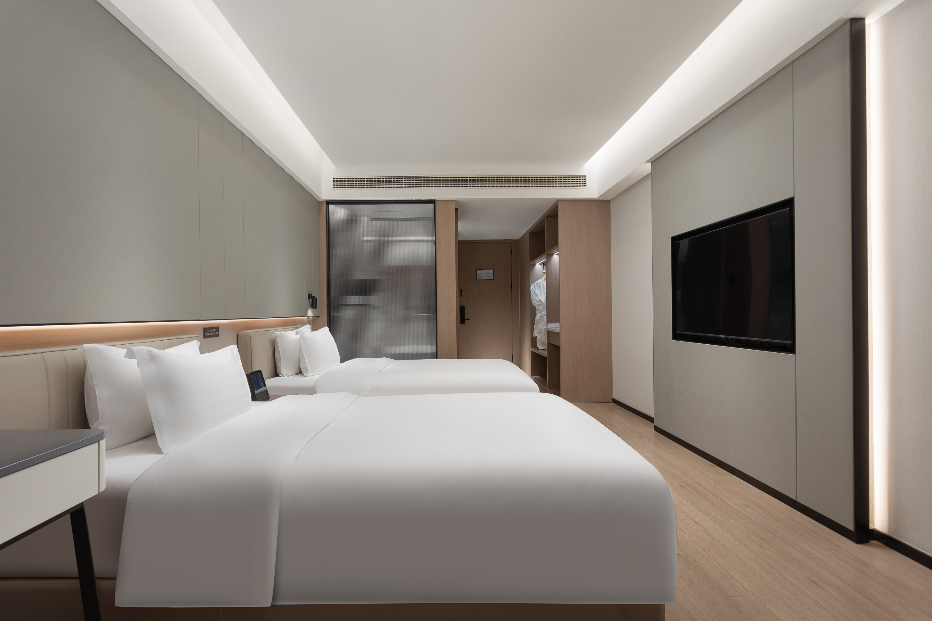 Guest room at the Microtel by Wyndham Nanchang in Nanchang, Other than US/Canada