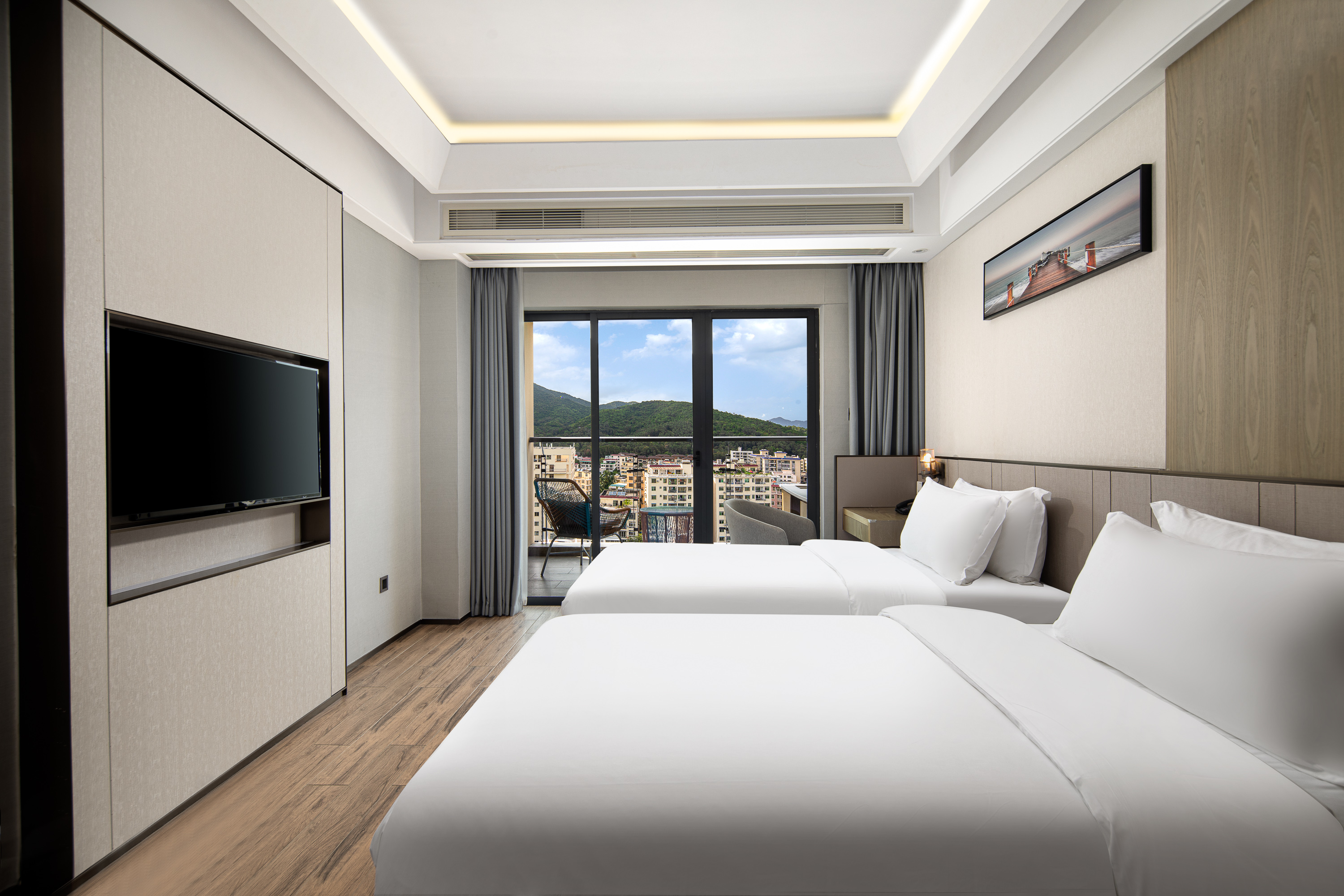 Guest room at the Microtel by Wyndham Sanya Dadonghai in Sanya, Other than US/Canada