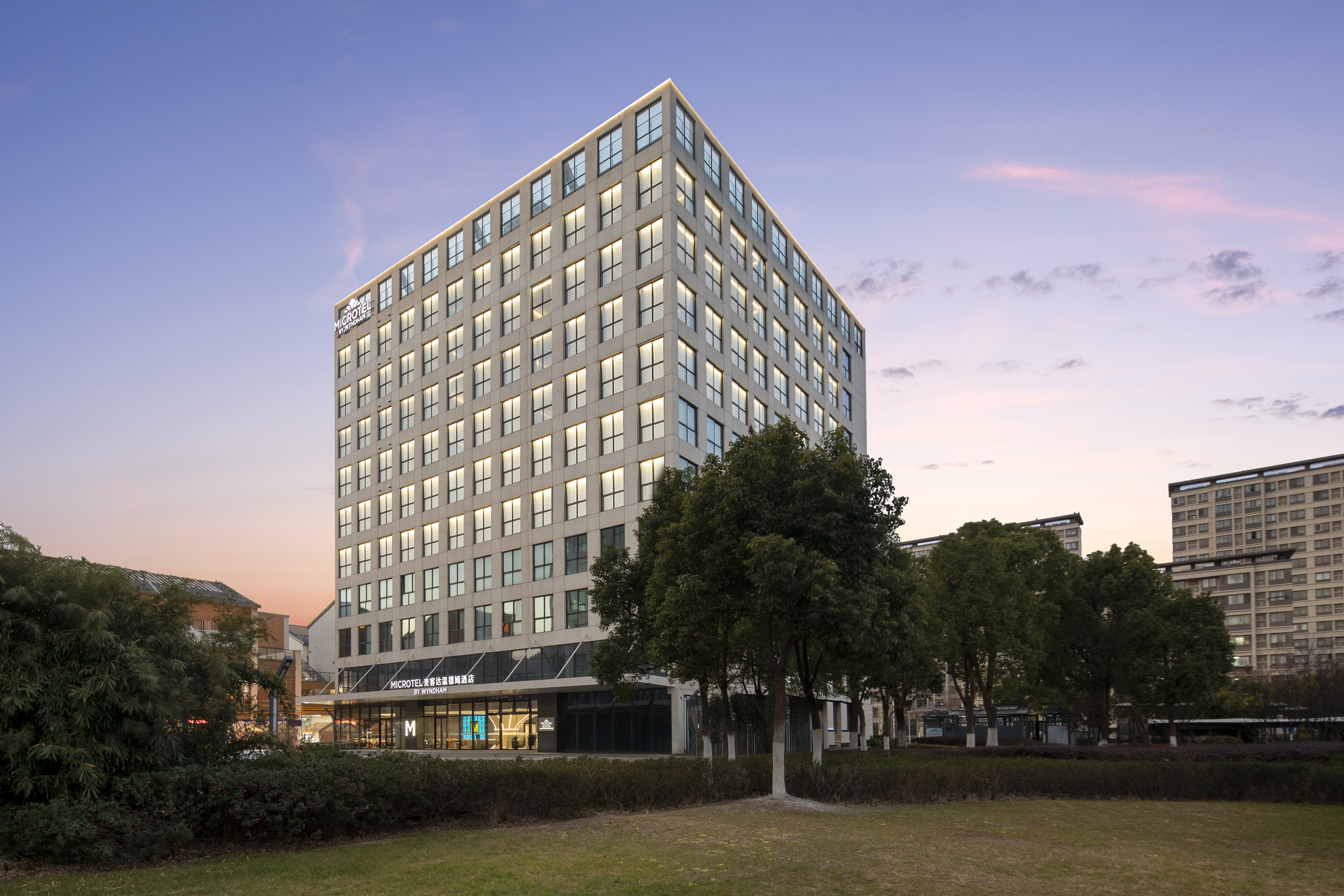 Exterior of Microtel by Wyndham Taicang Shaxi hotel in Suzhou, Other than US/Canada